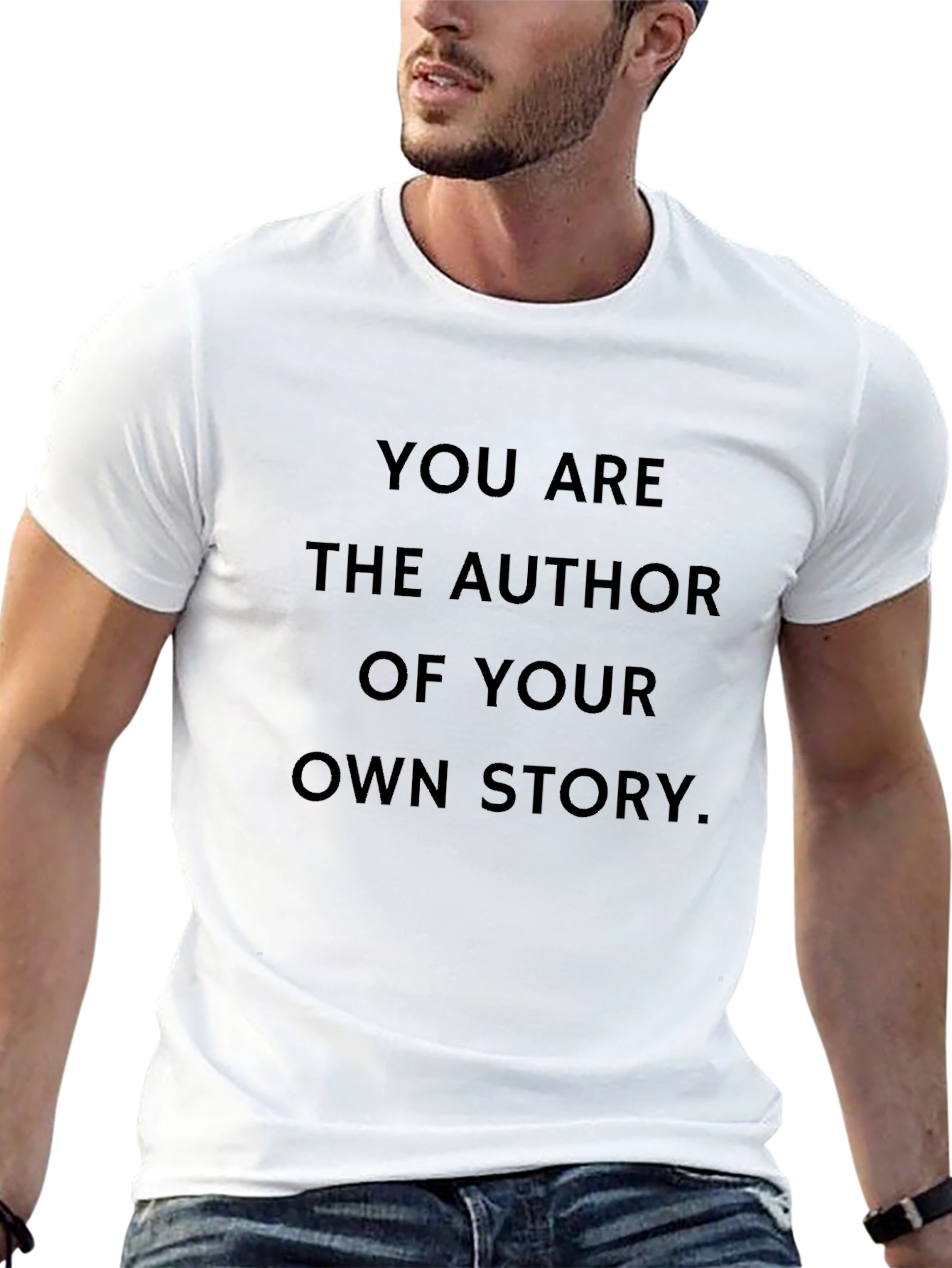 Author of Your Story Black Graphic Tee