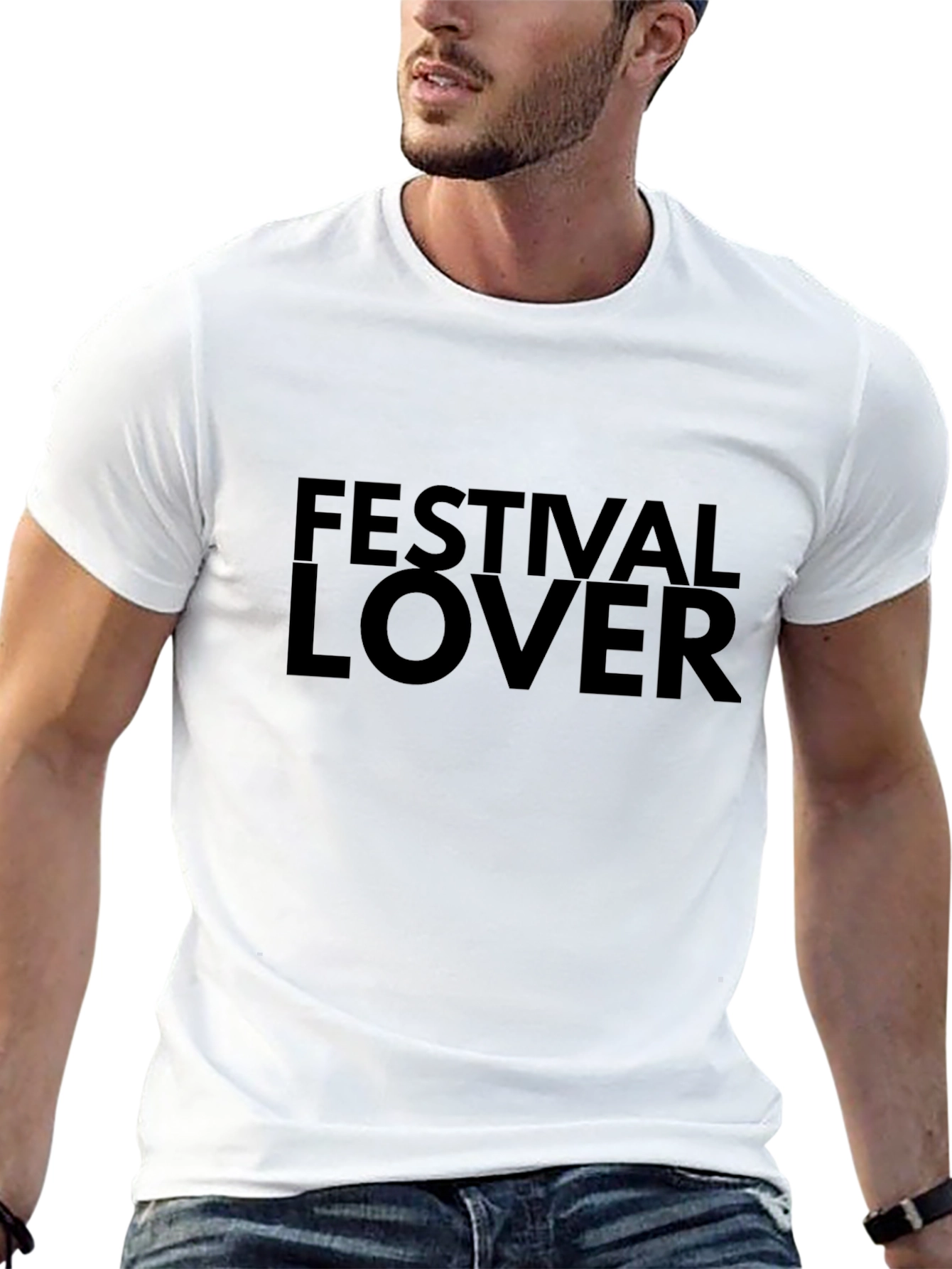 Festival Lover Black T-Shirt