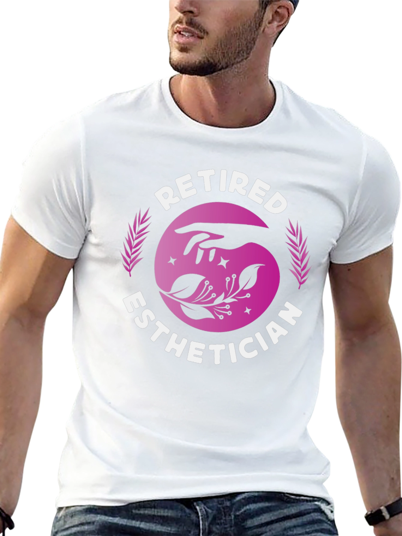 Retired Esthetician Graphic T-Shirt