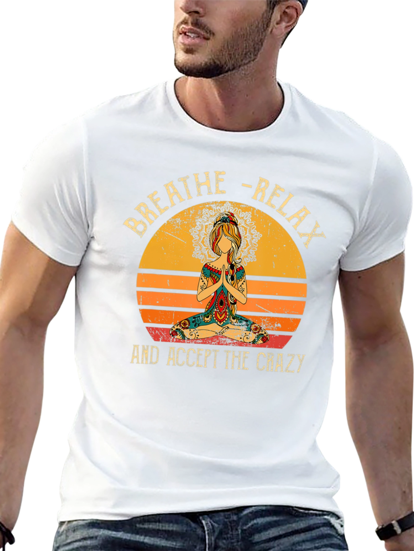 Breathe Relax Crazy T-Shirt