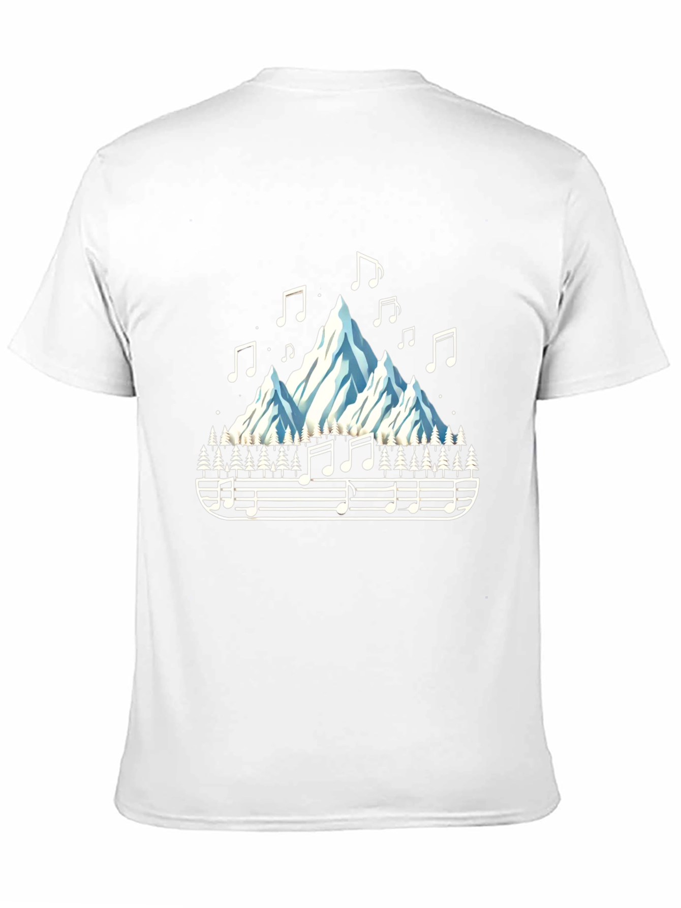 Mountain Music Mens Graphic Tee