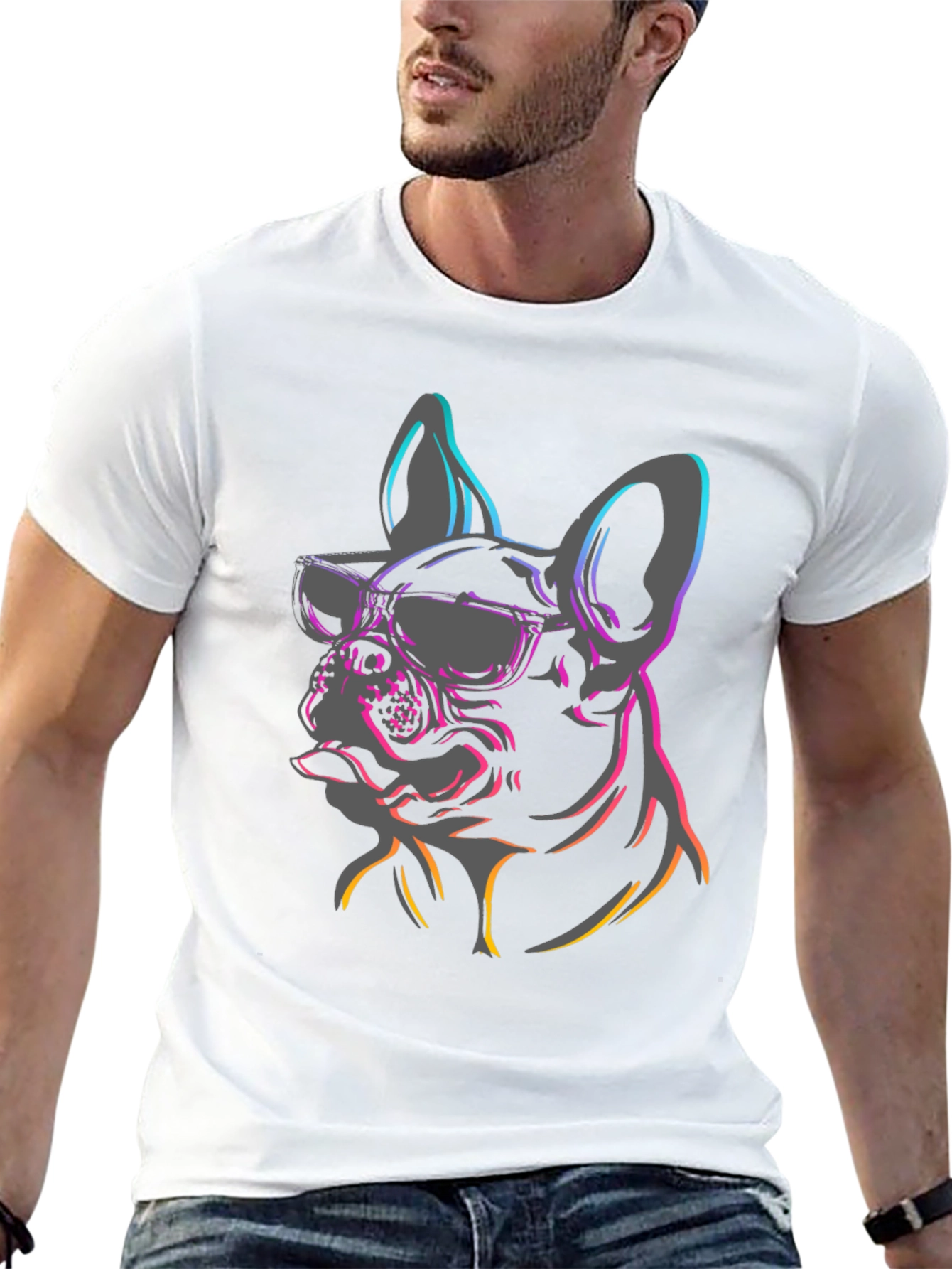 Cool Dog Graphic Tee - Trendy Pet Lover Shirt