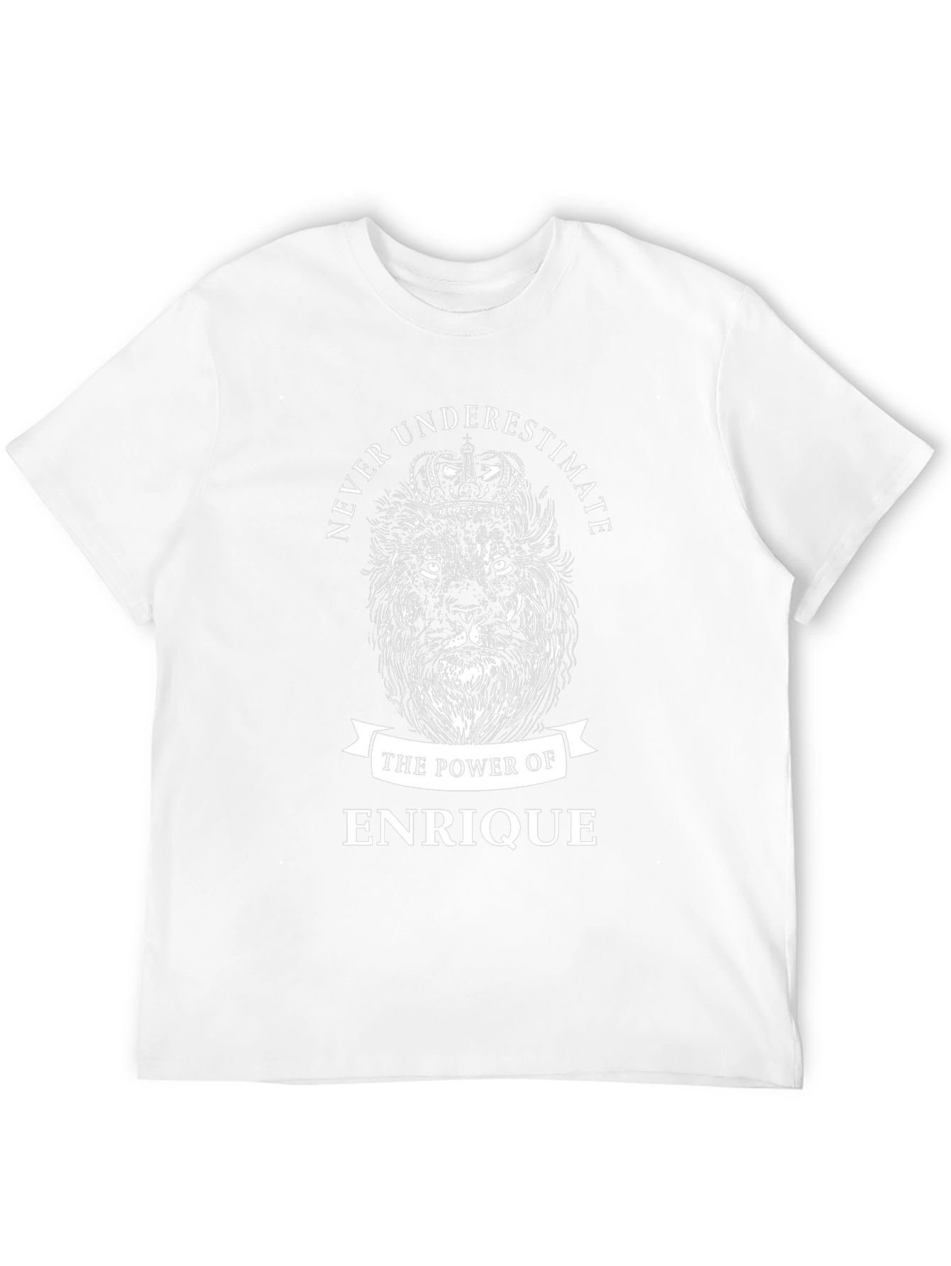 Enrique Lion Power T-Shirt - Never Underestimate