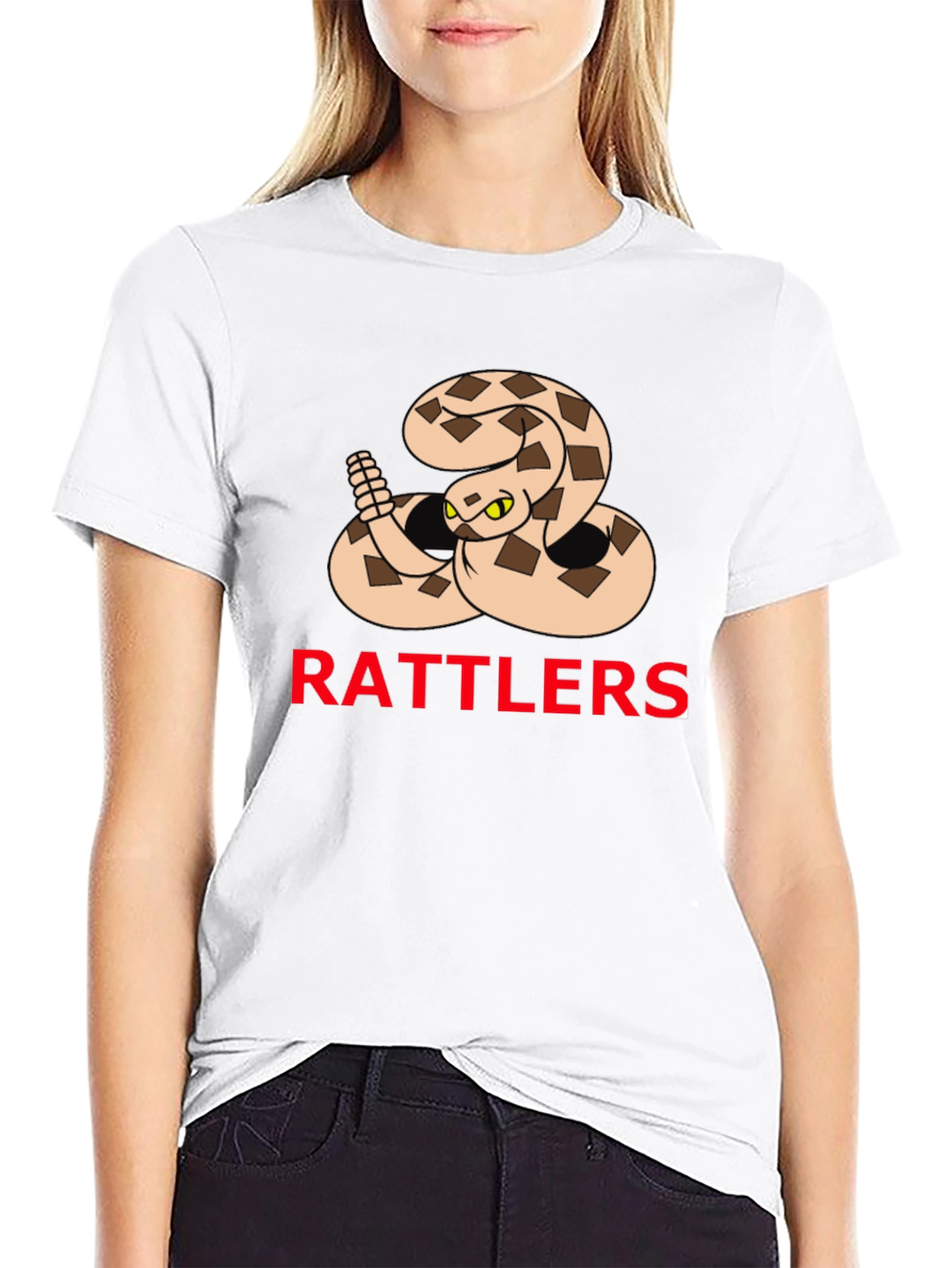 Rattlers Snake Graphic T-Shirt