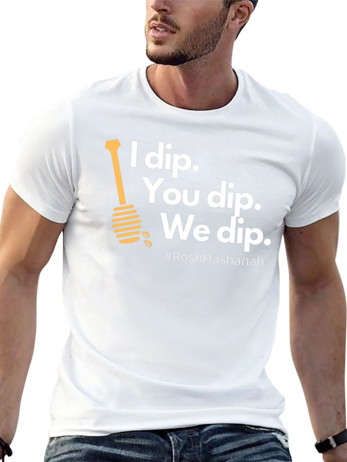 Rosh Hashanah I Dip T-Shirt - Holiday Celebration Tee