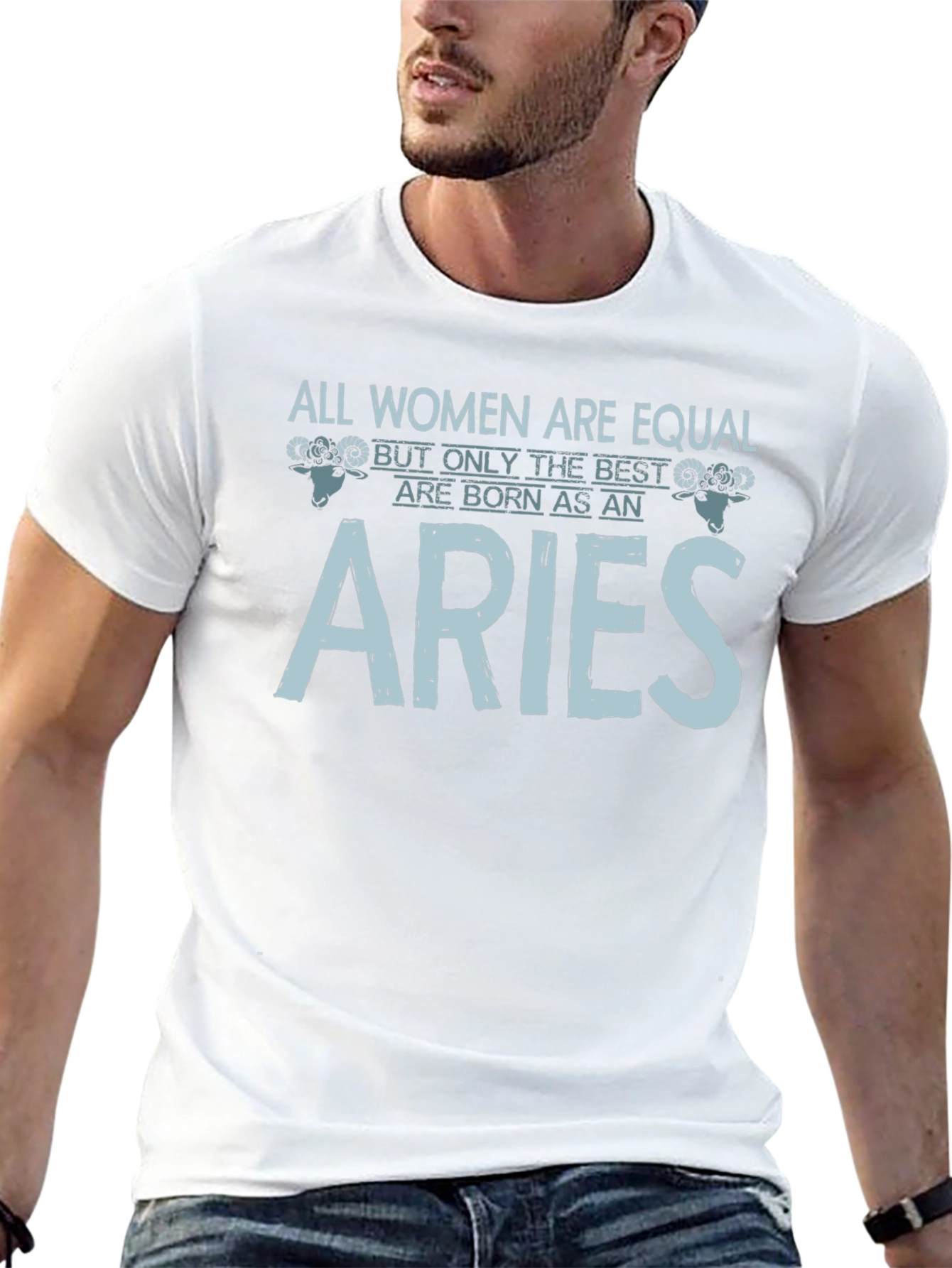 Aries Womens T-Shirt - Zodiac Astrology Tee