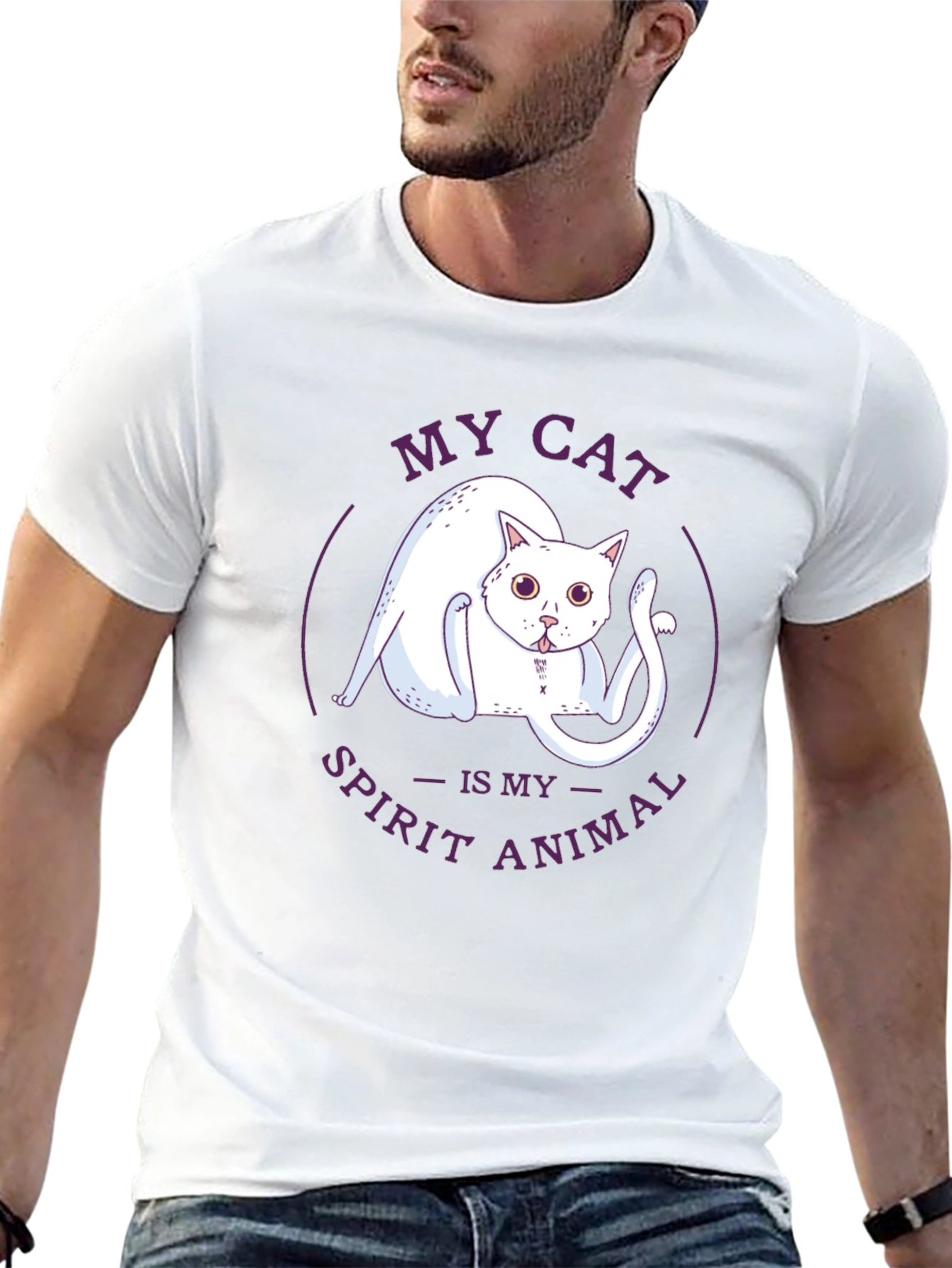 My Cat Spirit Animal Graphic T-Shirt