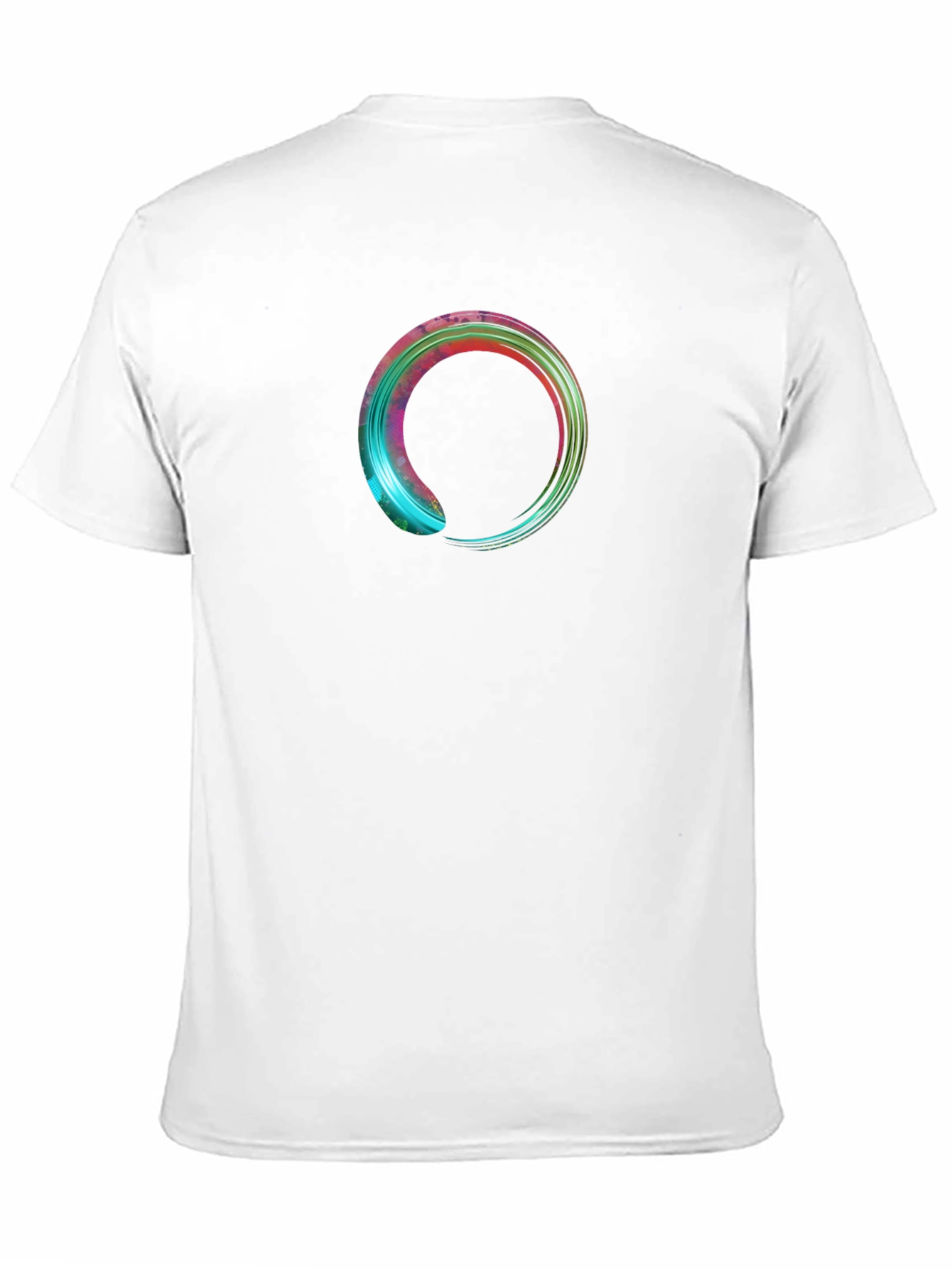 Enso Circle Graphic Tee - Zen Style Black T-Shirt