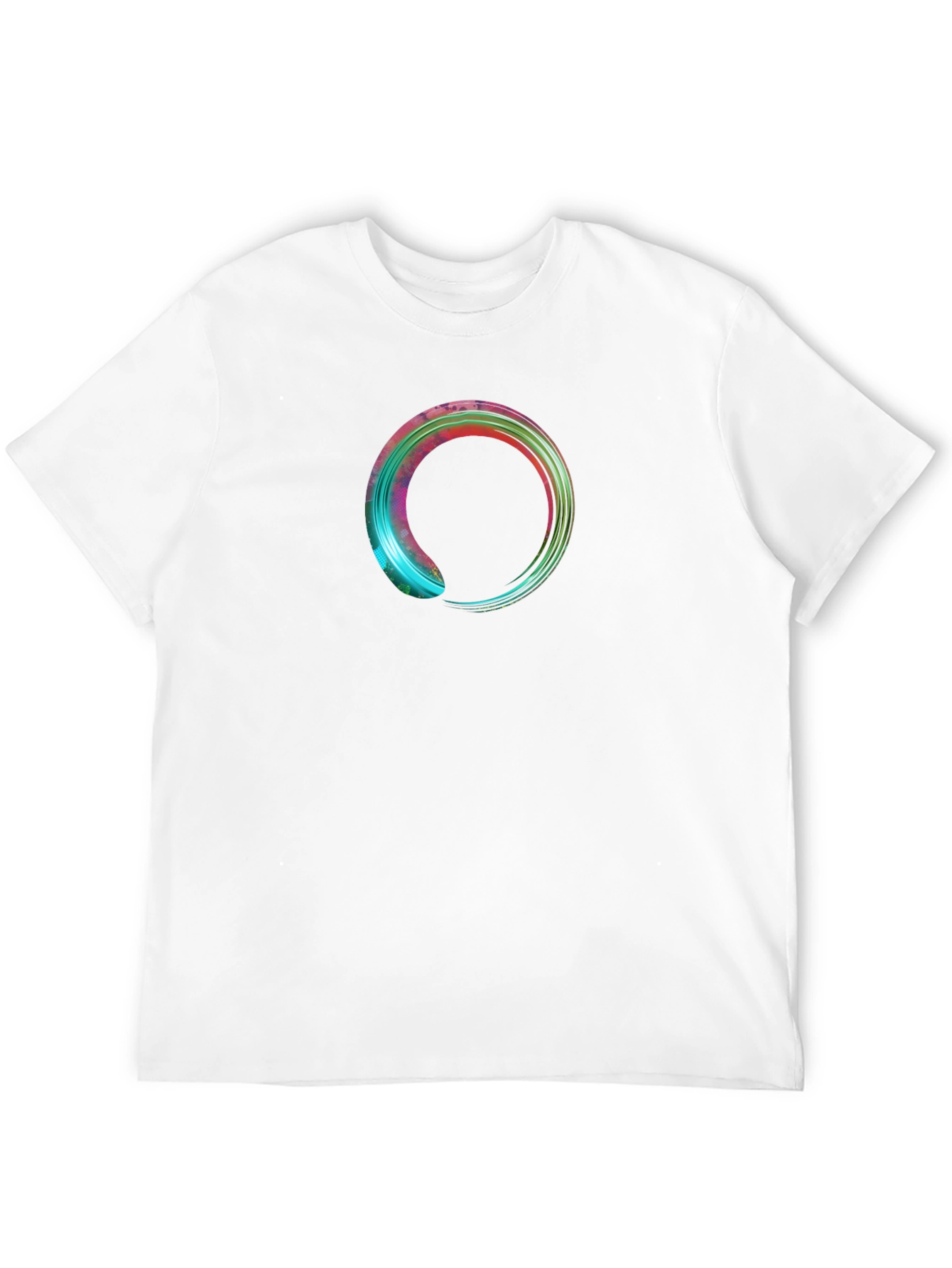 Enso Circle Graphic Tee - Zen Style Black T-Shirt