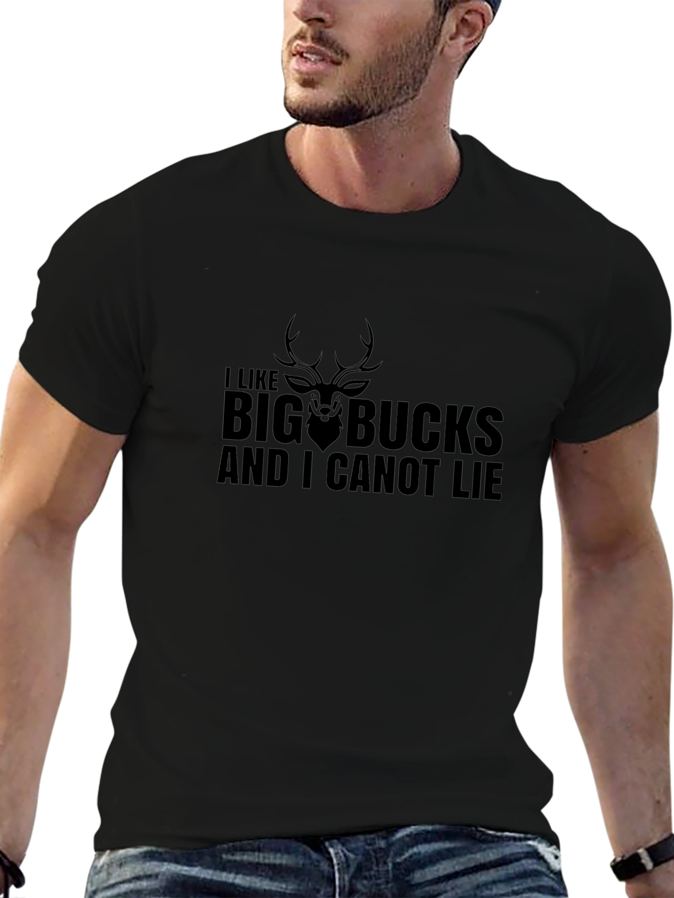 I Like Big Bucks T-Shirt - Funny Hunting Tee