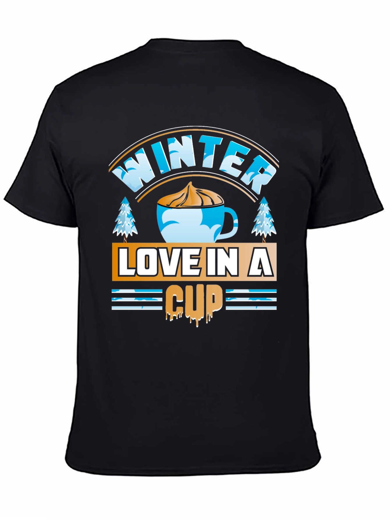 Winter Love in a Cup Graphic T-Shirt