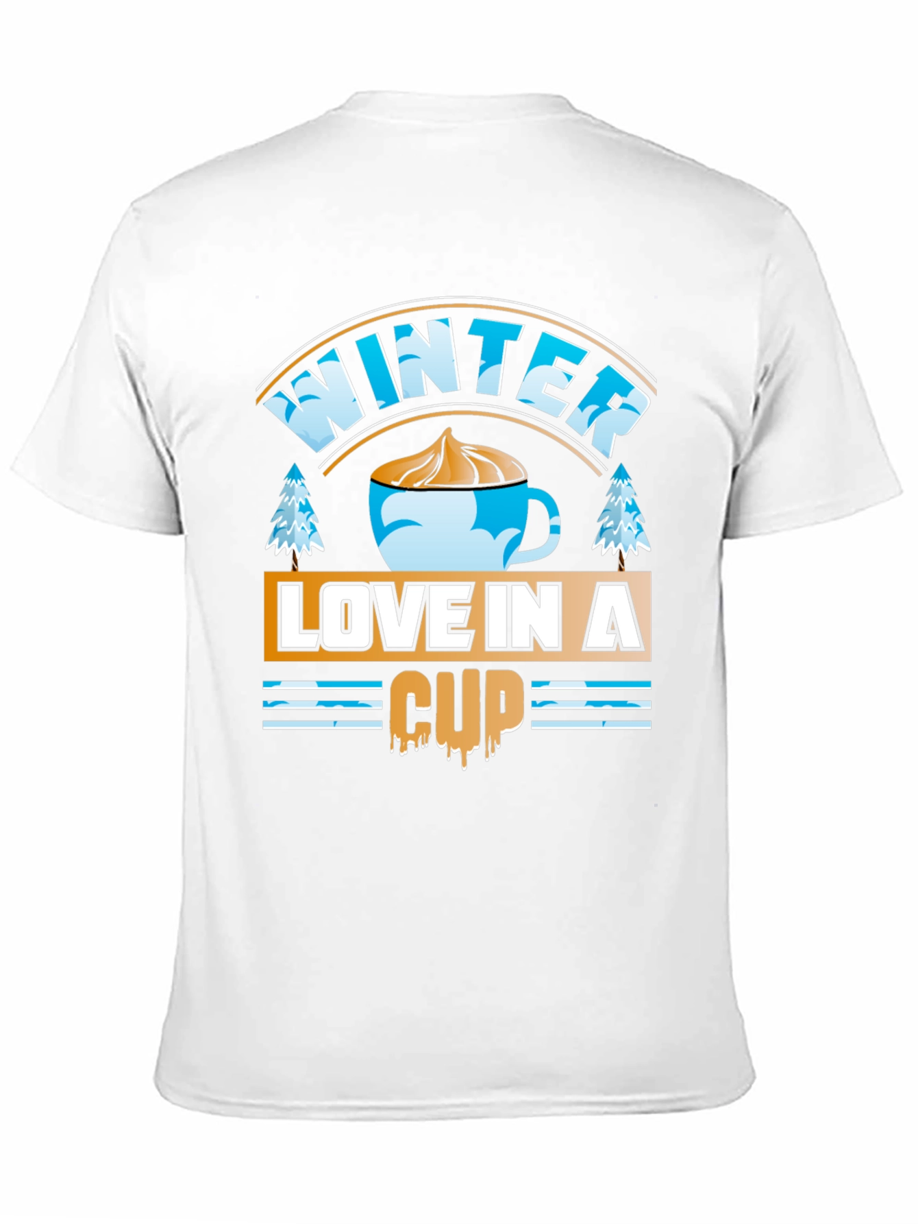 Winter Love in a Cup Graphic T-Shirt