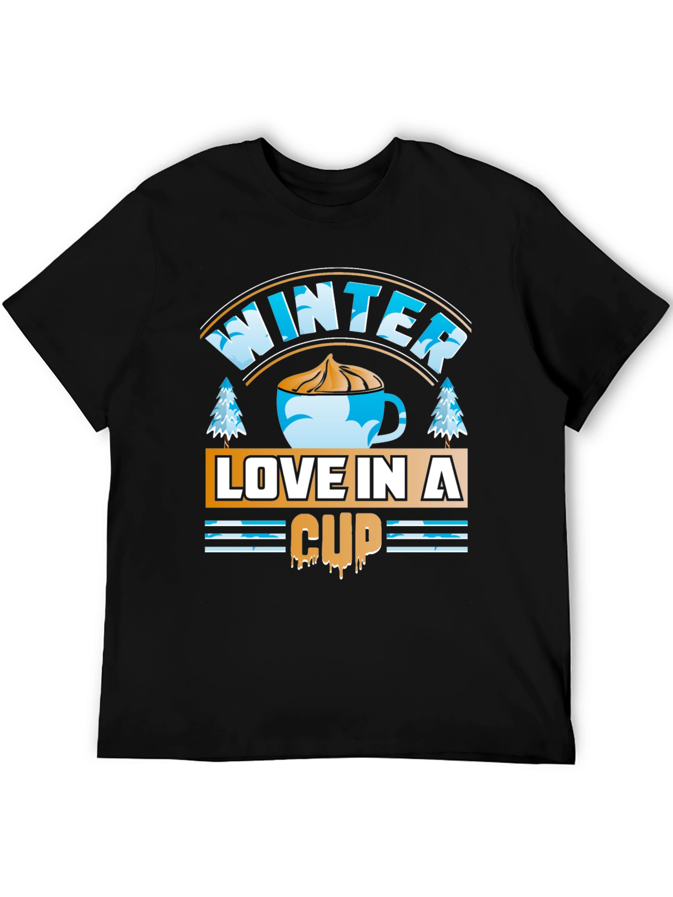 Winter Love in a Cup Graphic T-Shirt