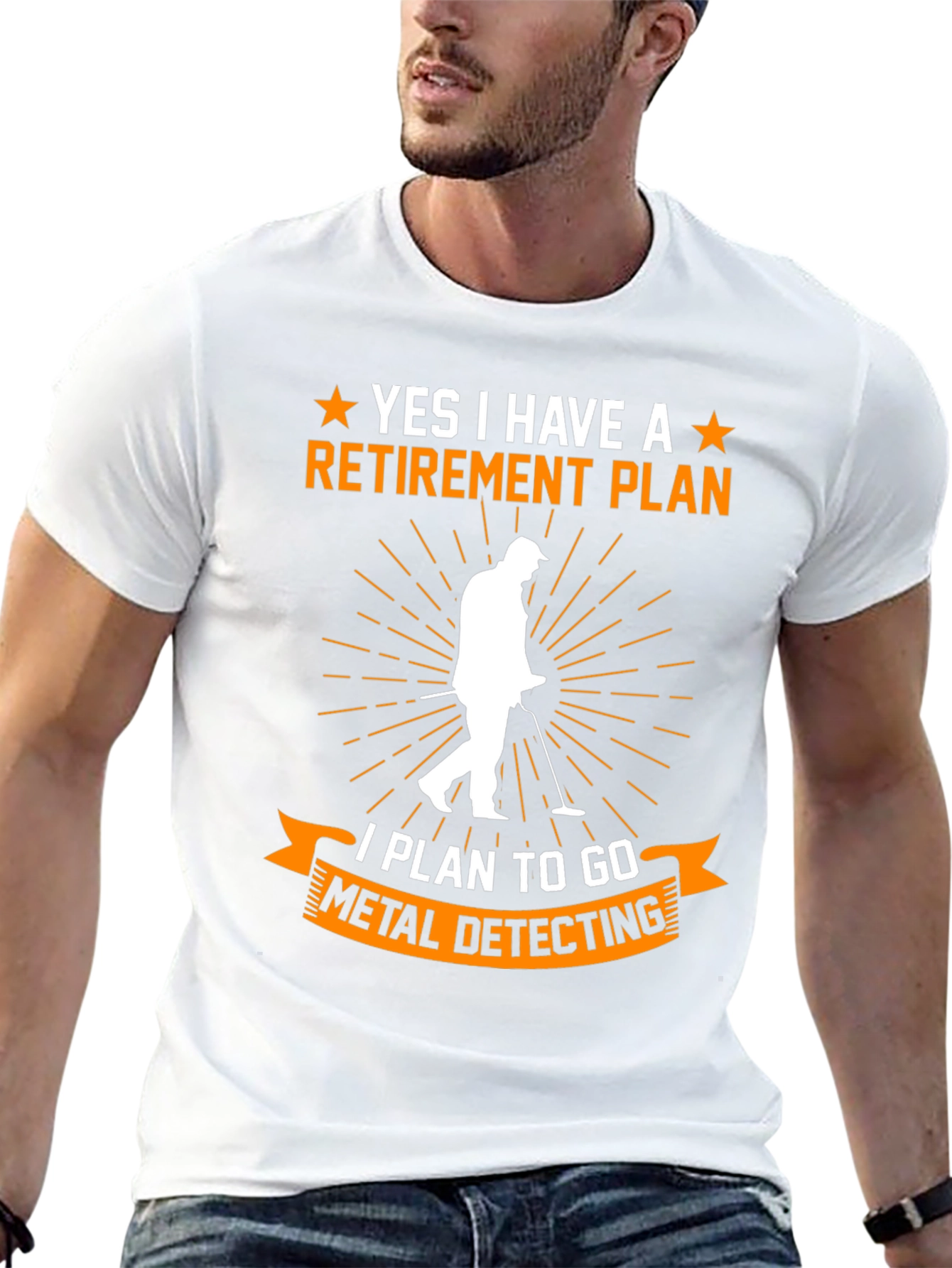 Retirement Plan Metal Detecting T-Shirt