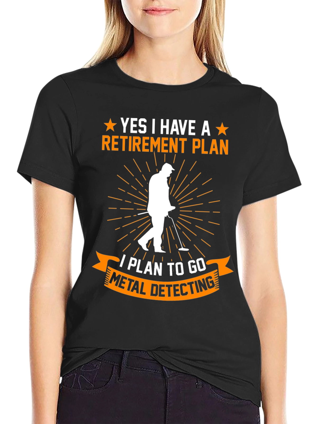 Retirement Plan Metal Detecting T-Shirt