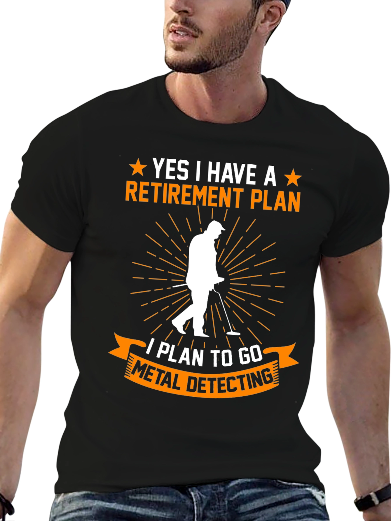 Retirement Plan Metal Detecting T-Shirt
