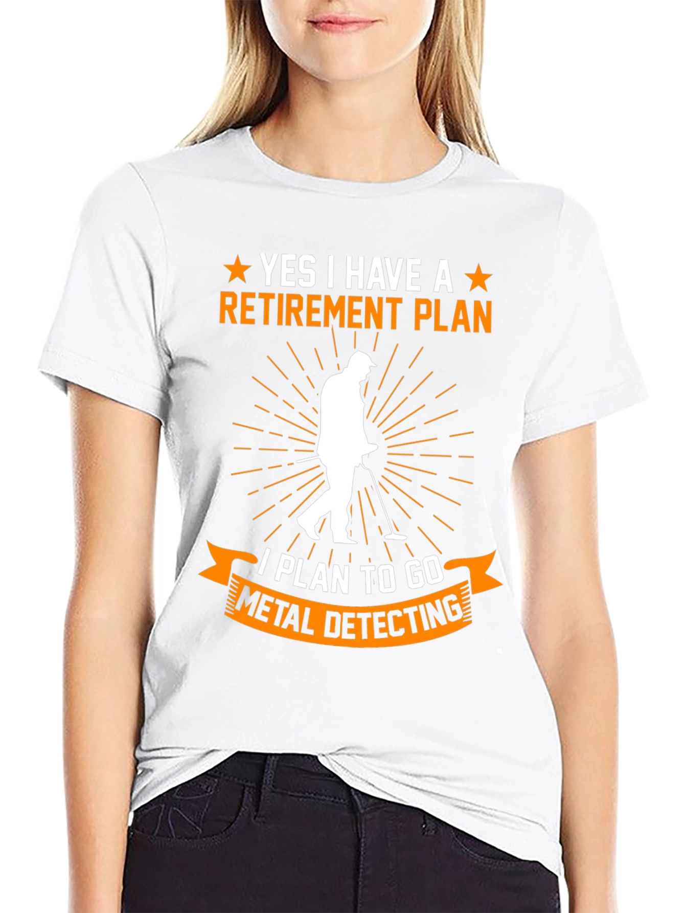 Retirement Plan Metal Detecting T-Shirt