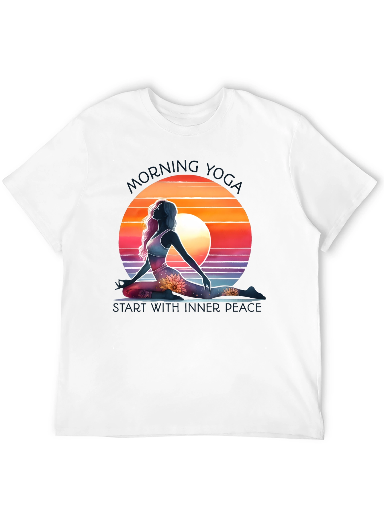 Morning Yoga Graphic Tee