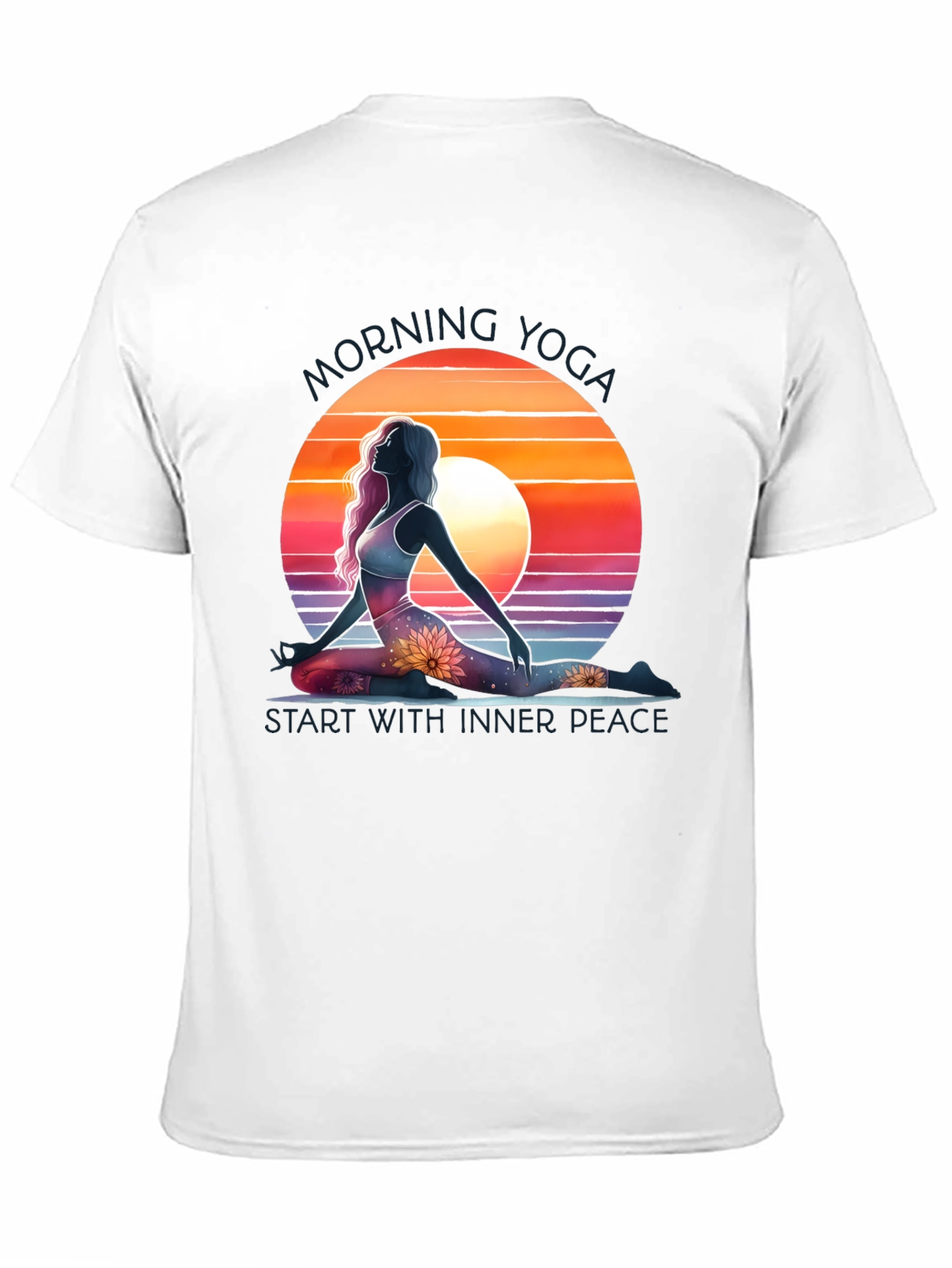 Morning Yoga Graphic Tee