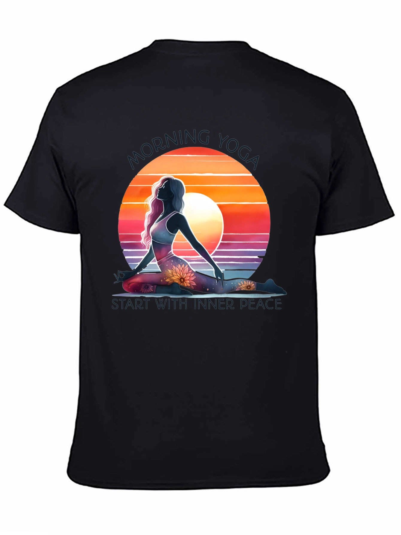 Morning Yoga Graphic Tee