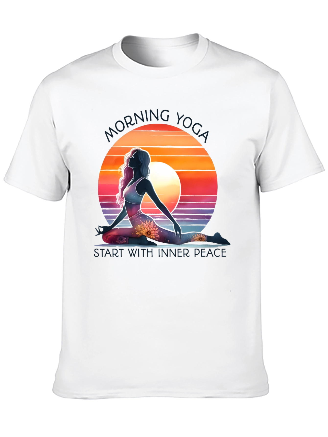 Morning Yoga Graphic Tee