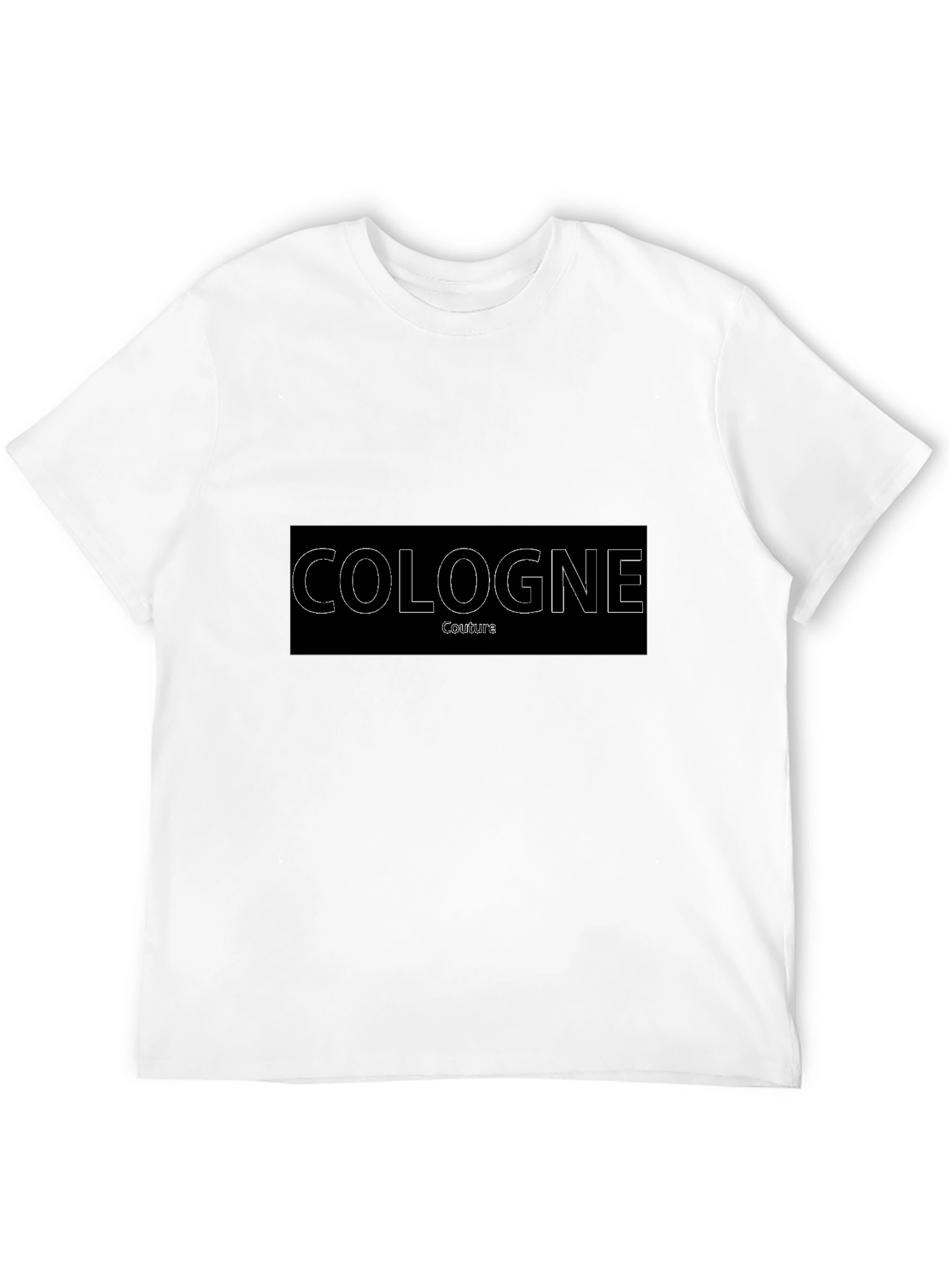 Cologne Couture Black Graphic T-Shirt