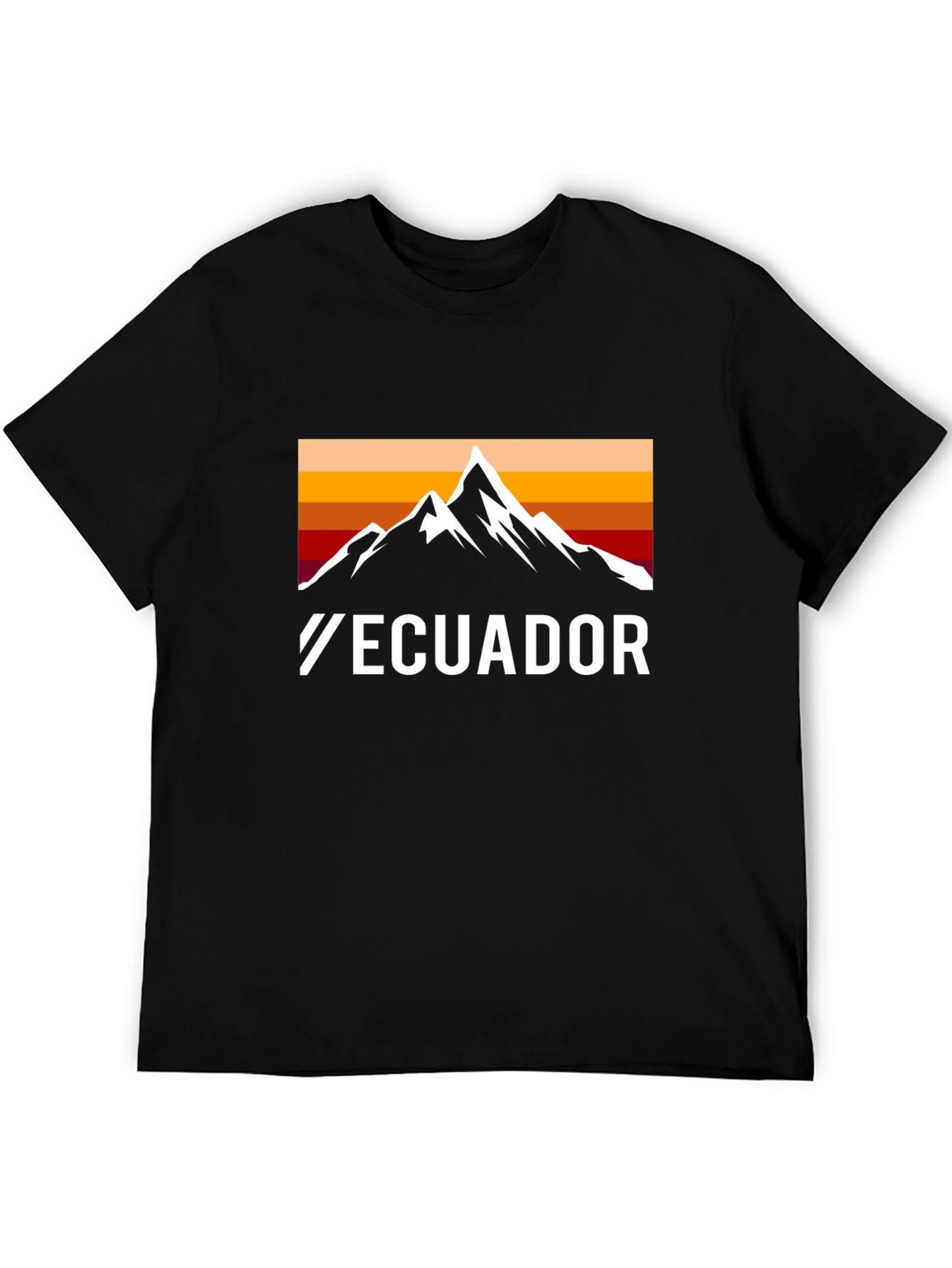Ecuador Mountain Graphic T-Shirt - Adventure Awaits!
