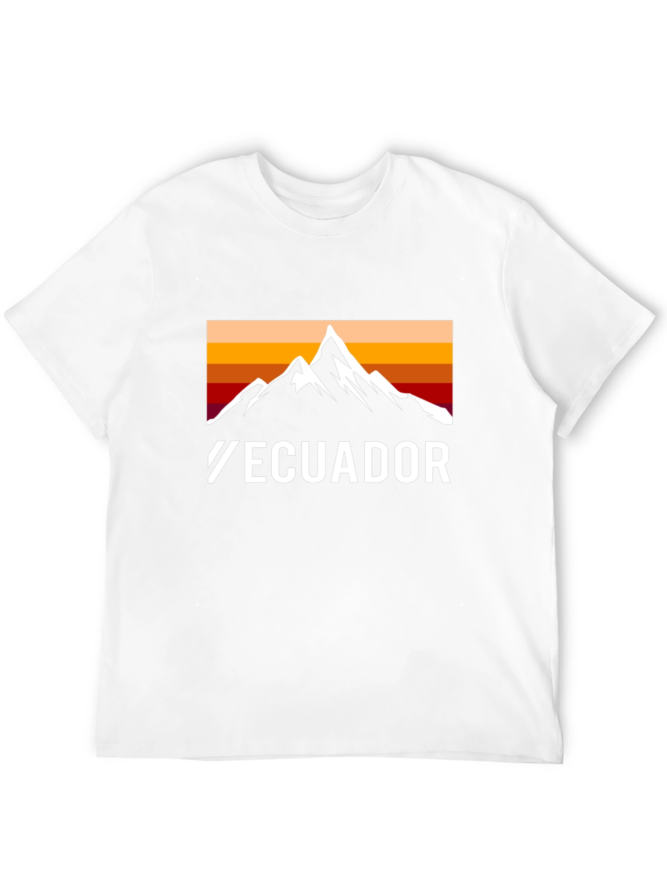 Ecuador Mountain Graphic T-Shirt - Adventure Awaits!