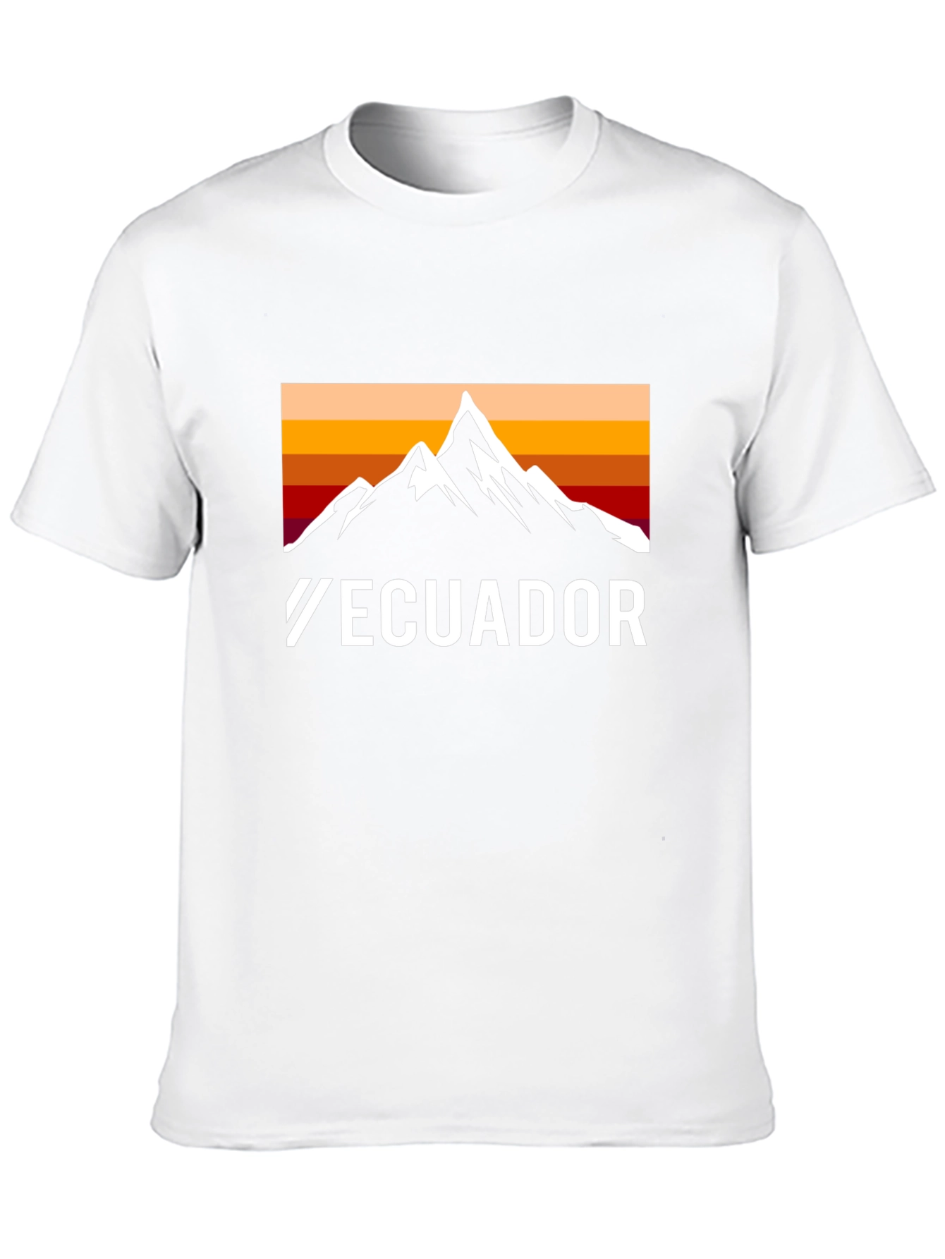 Ecuador Mountain Graphic T-Shirt - Adventure Awaits!
