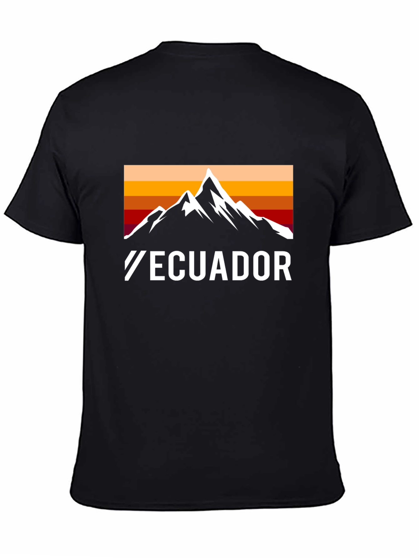 Ecuador Mountain Graphic T-Shirt - Adventure Awaits!