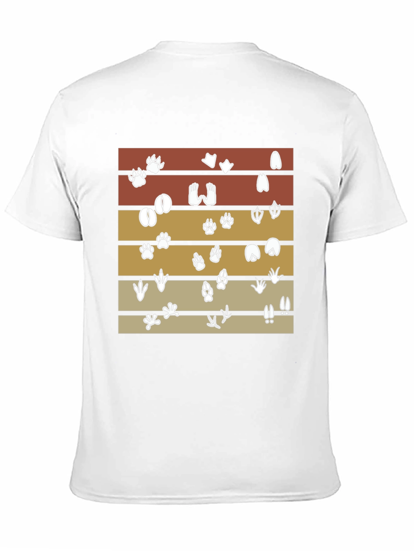 Animal Tracks T-Shirt: Wildlife Lovers Tee