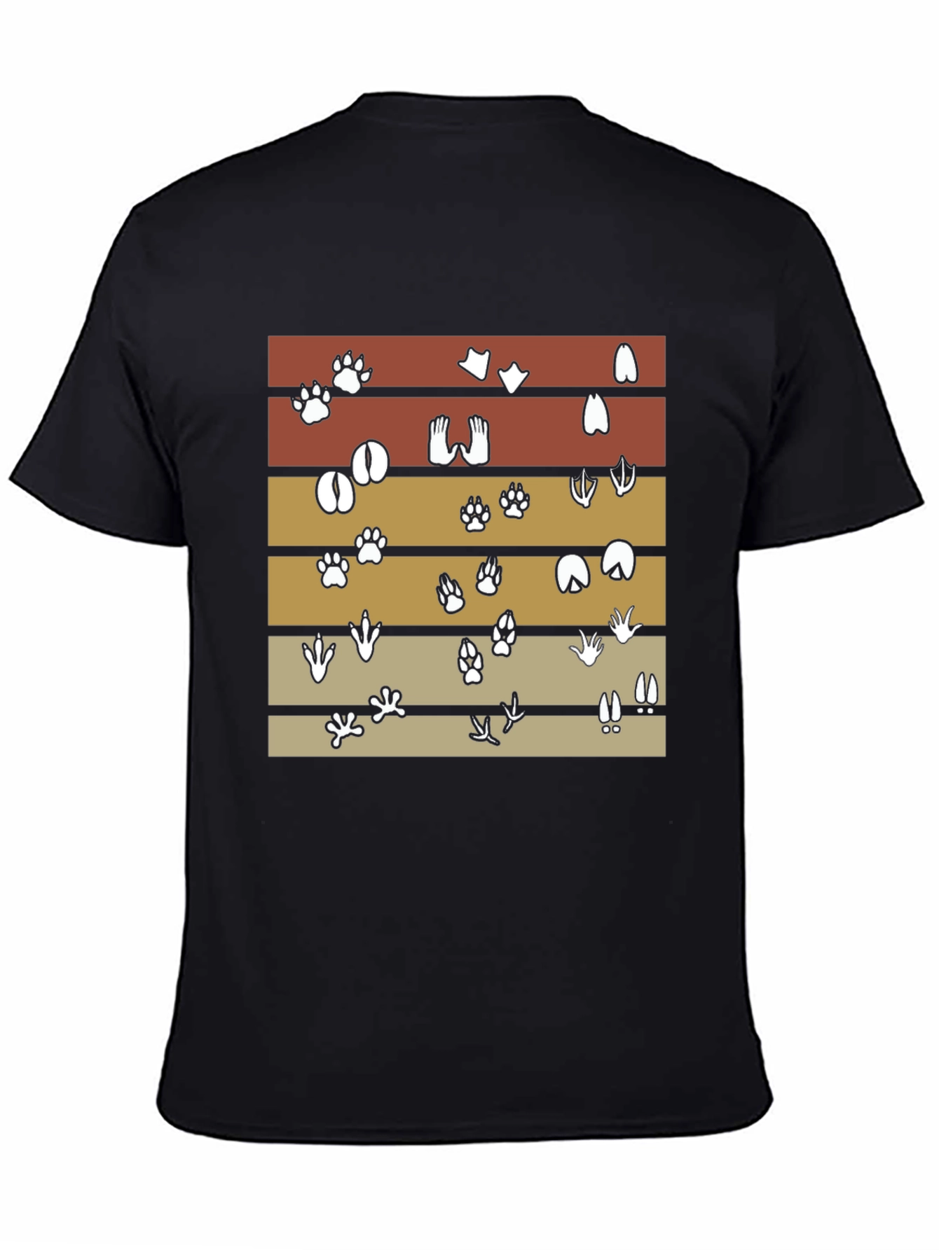 Animal Tracks T-Shirt: Wildlife Lovers Tee