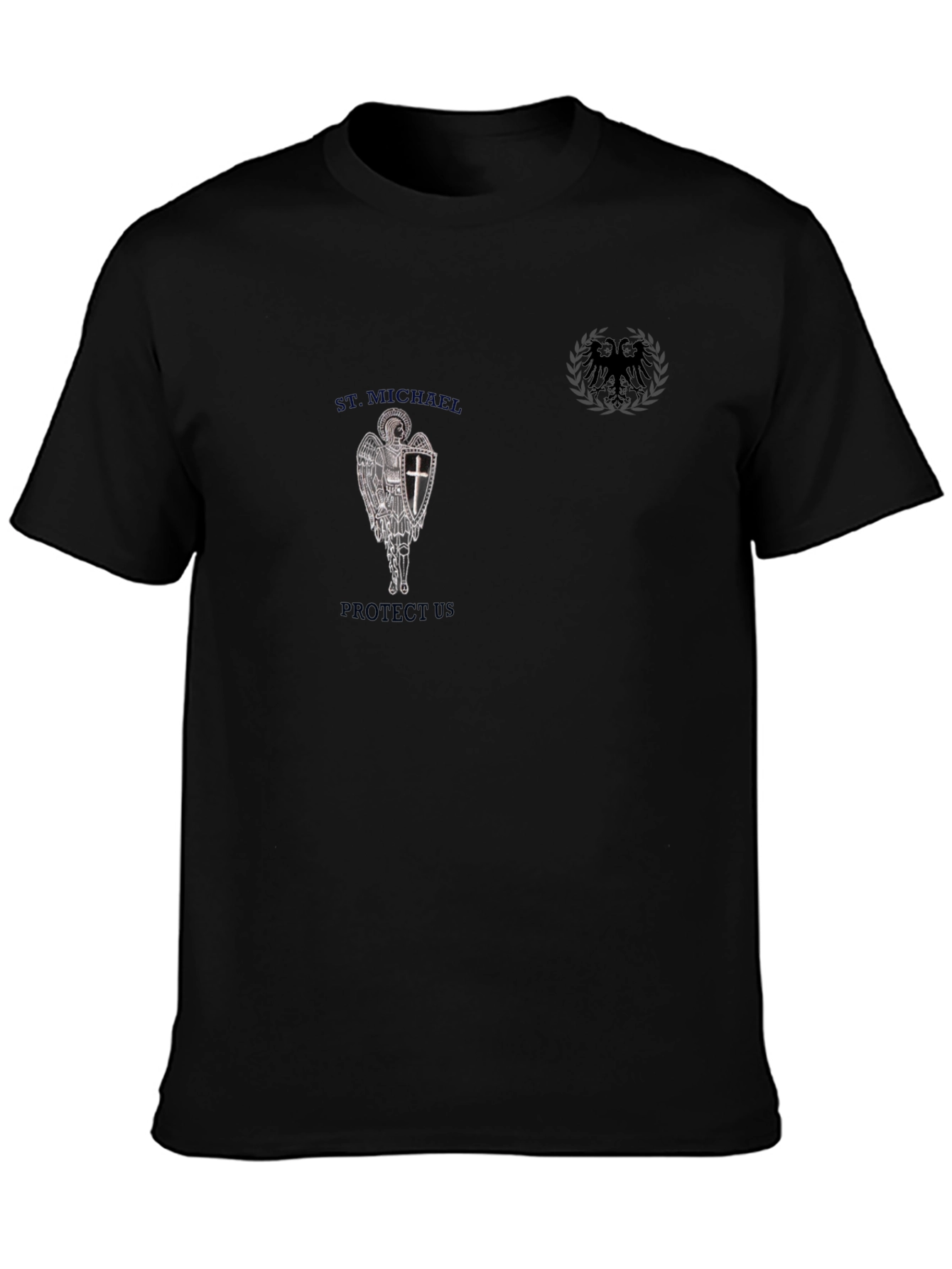 St. Michael Protect Us Graphic Tee