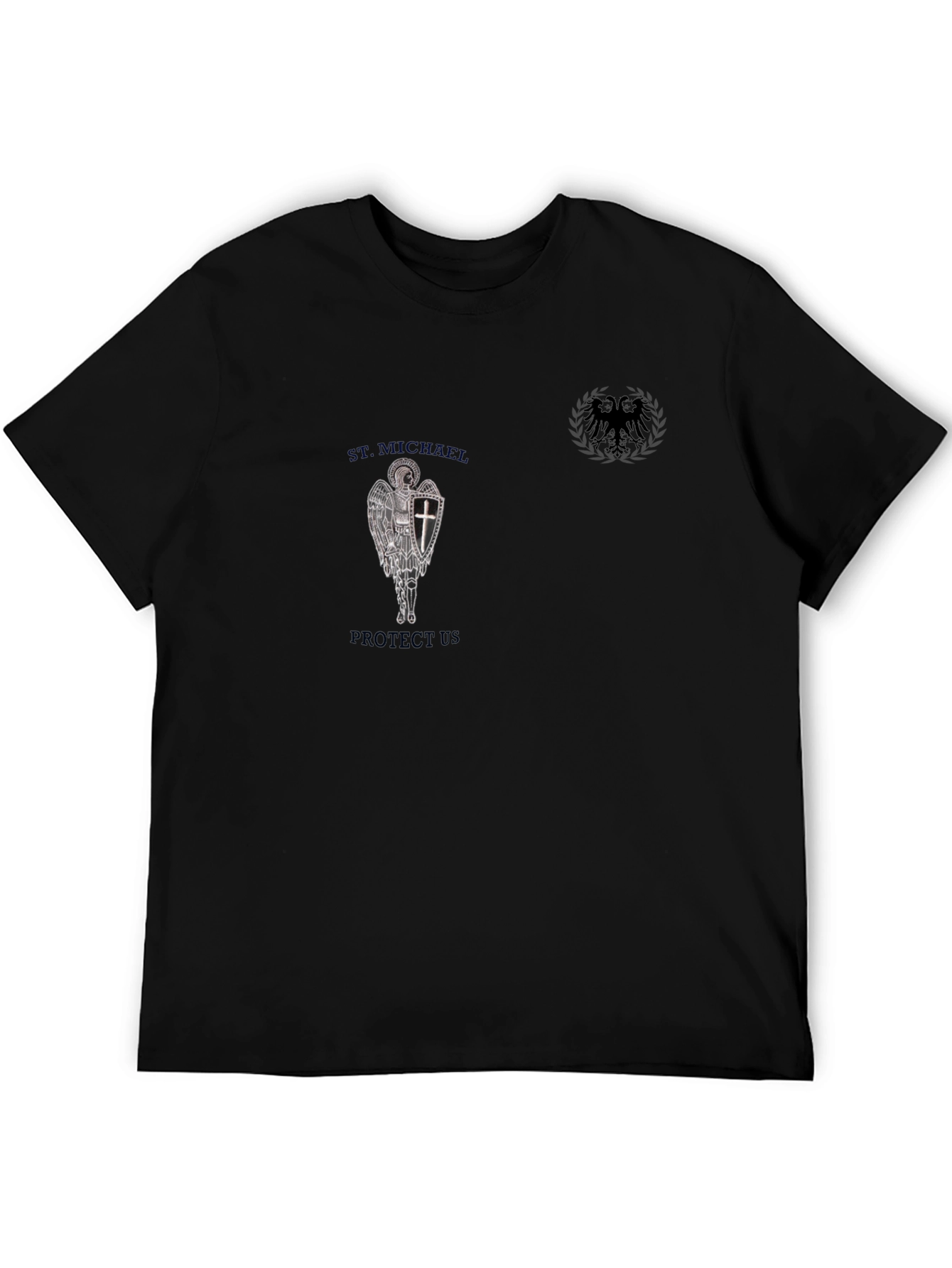 St. Michael Protect Us Graphic Tee