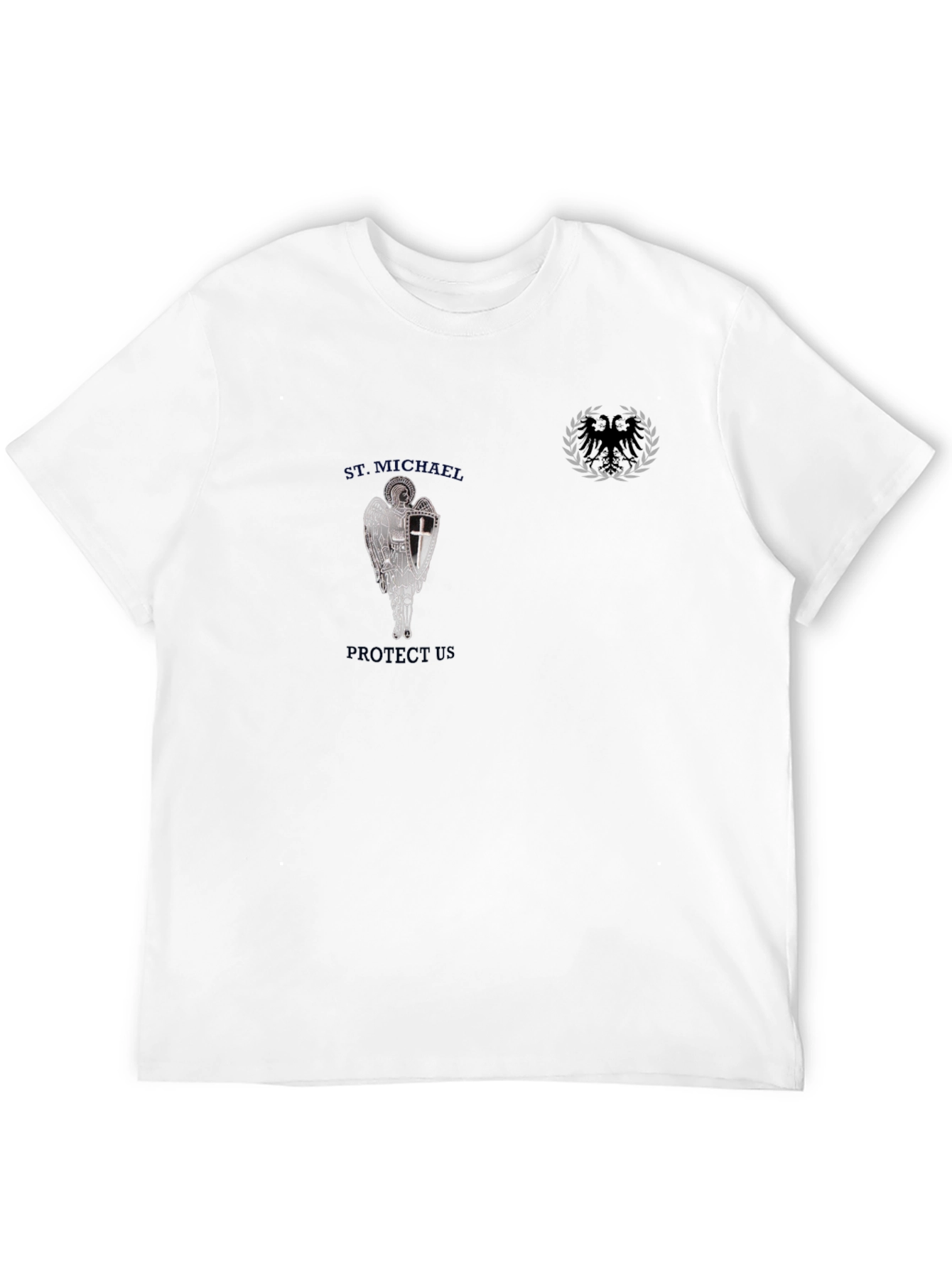 St. Michael Protect Us Graphic Tee
