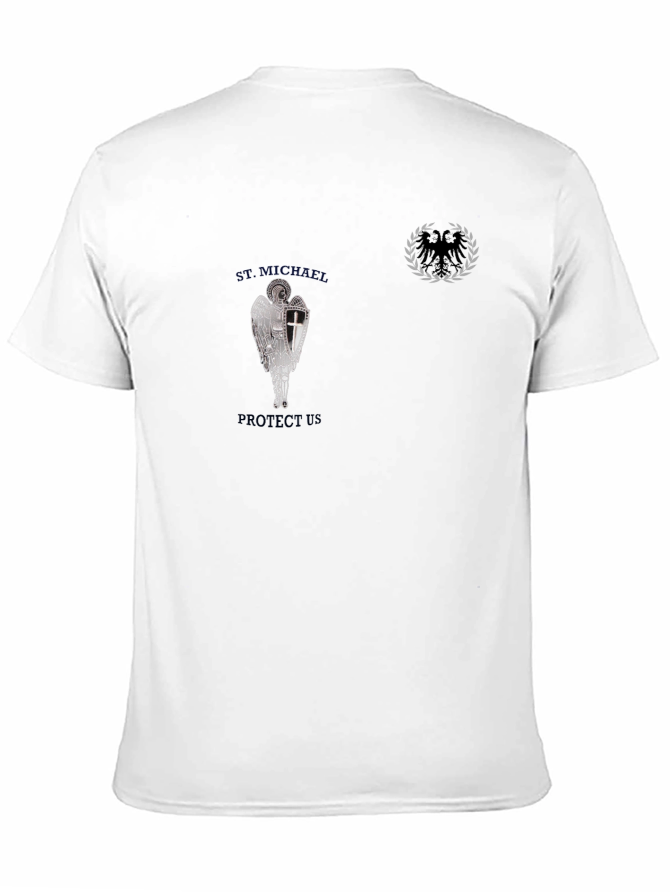 St. Michael Protect Us Graphic Tee