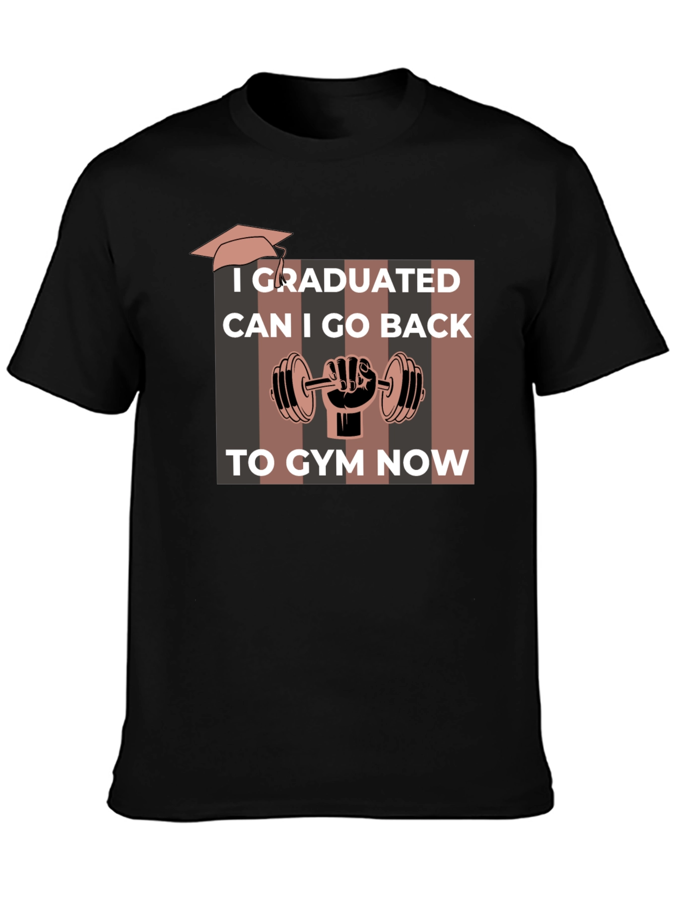 Graduation Gym T-Shirt - Funny Workout Tee