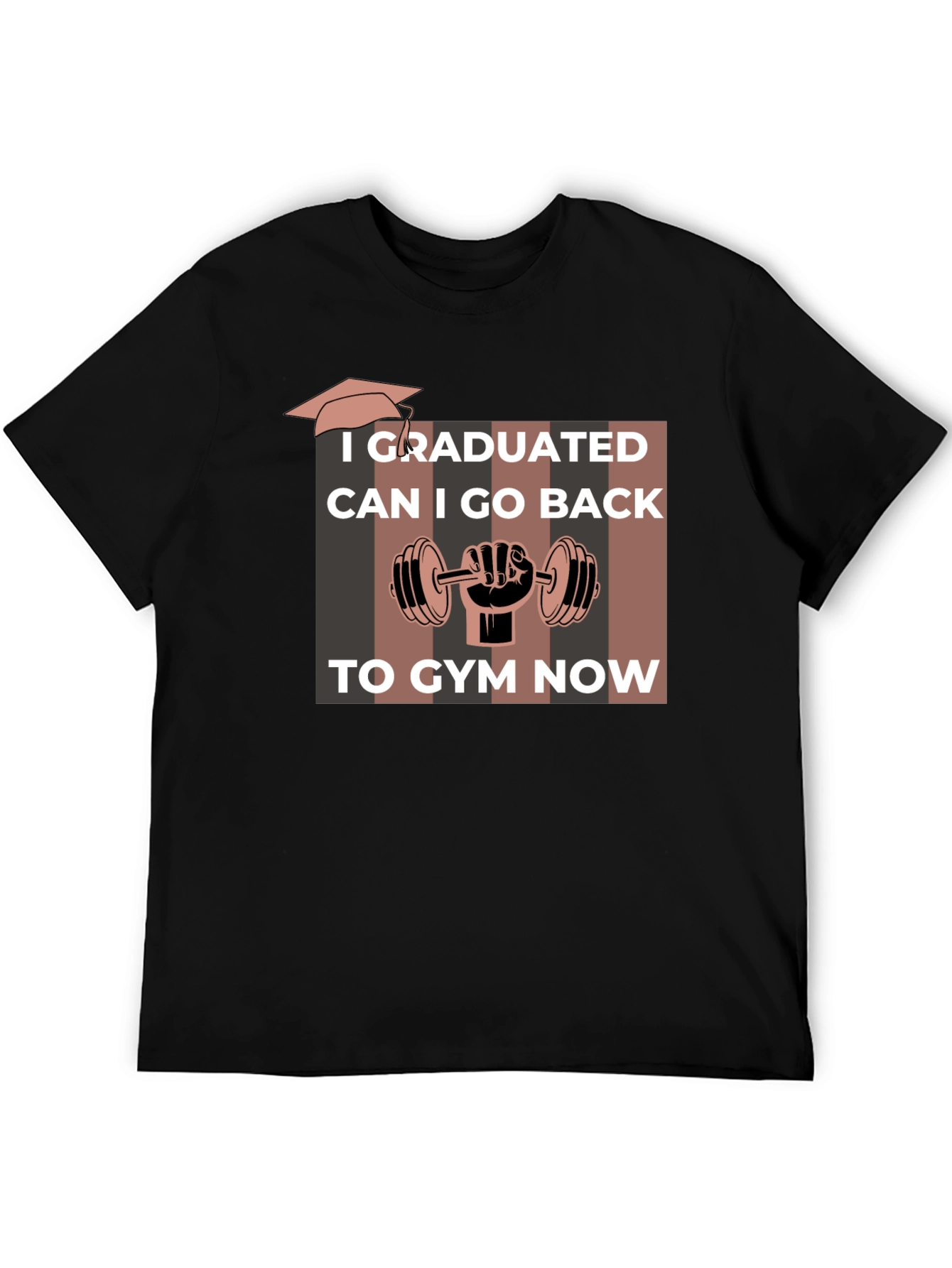 Graduation Gym T-Shirt - Funny Workout Tee