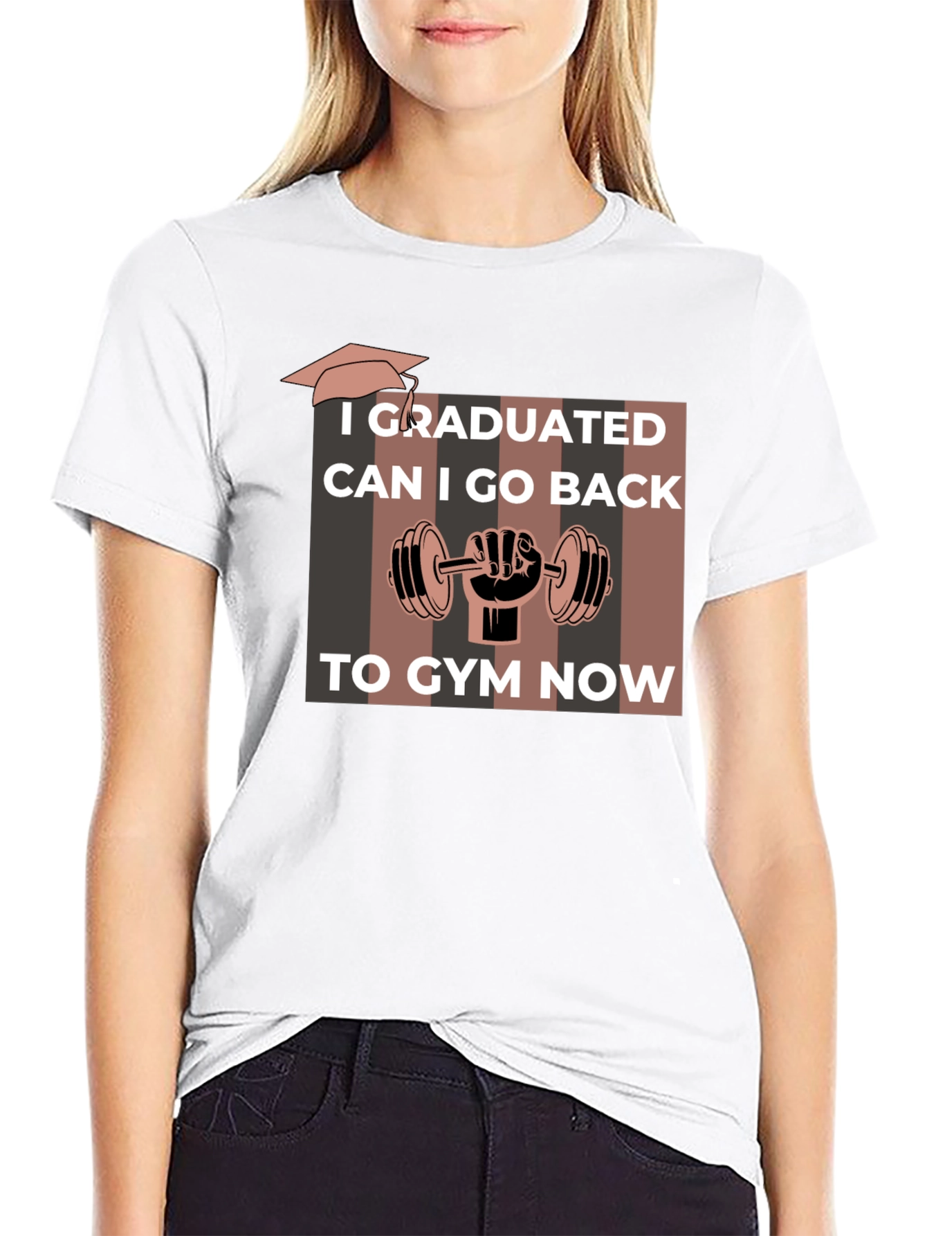 Graduation Gym T-Shirt - Funny Workout Tee