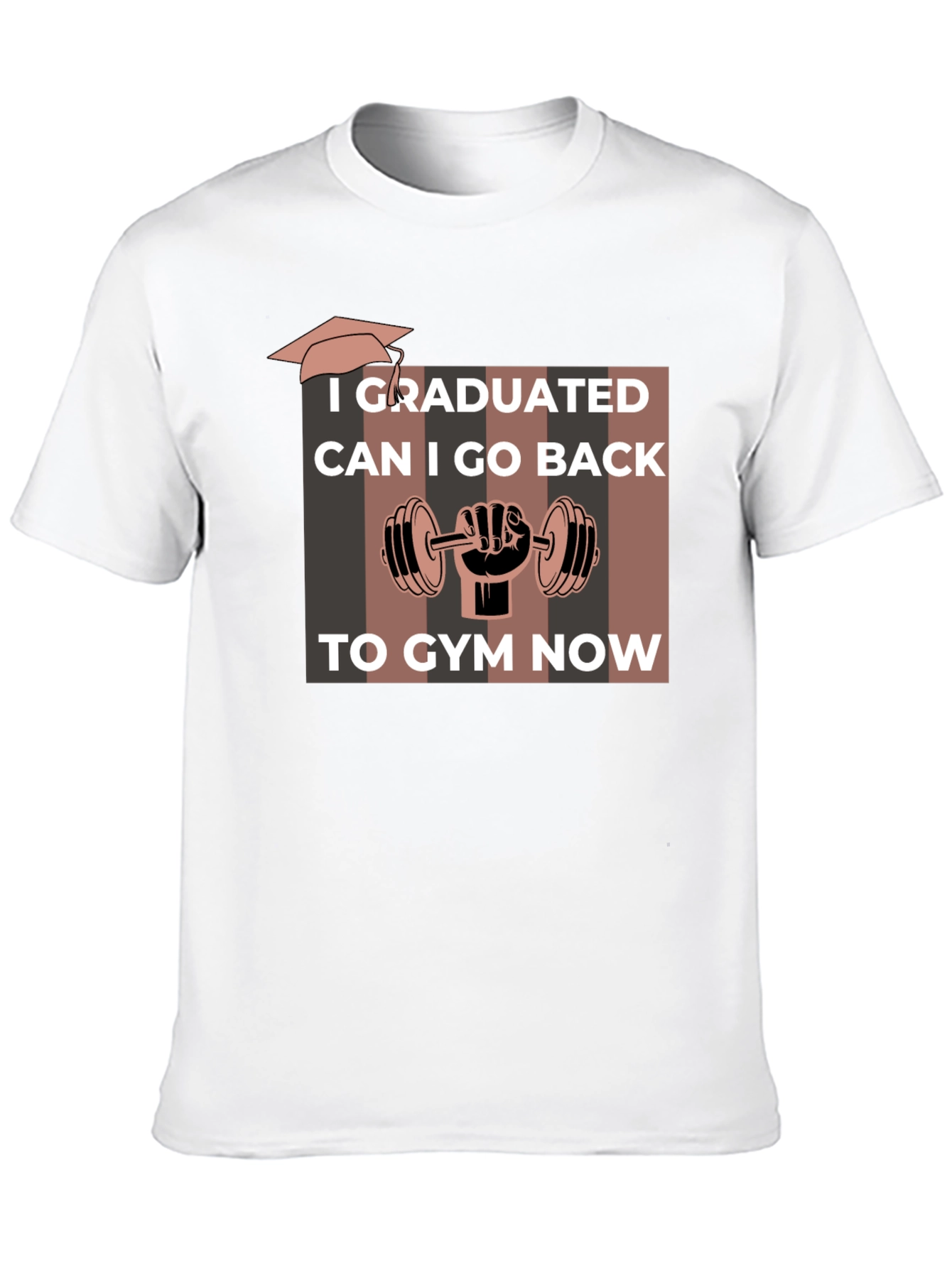 Graduation Gym T-Shirt - Funny Workout Tee
