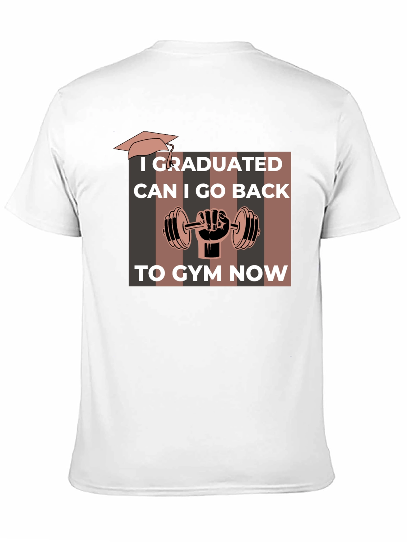 Graduation Gym T-Shirt - Funny Workout Tee