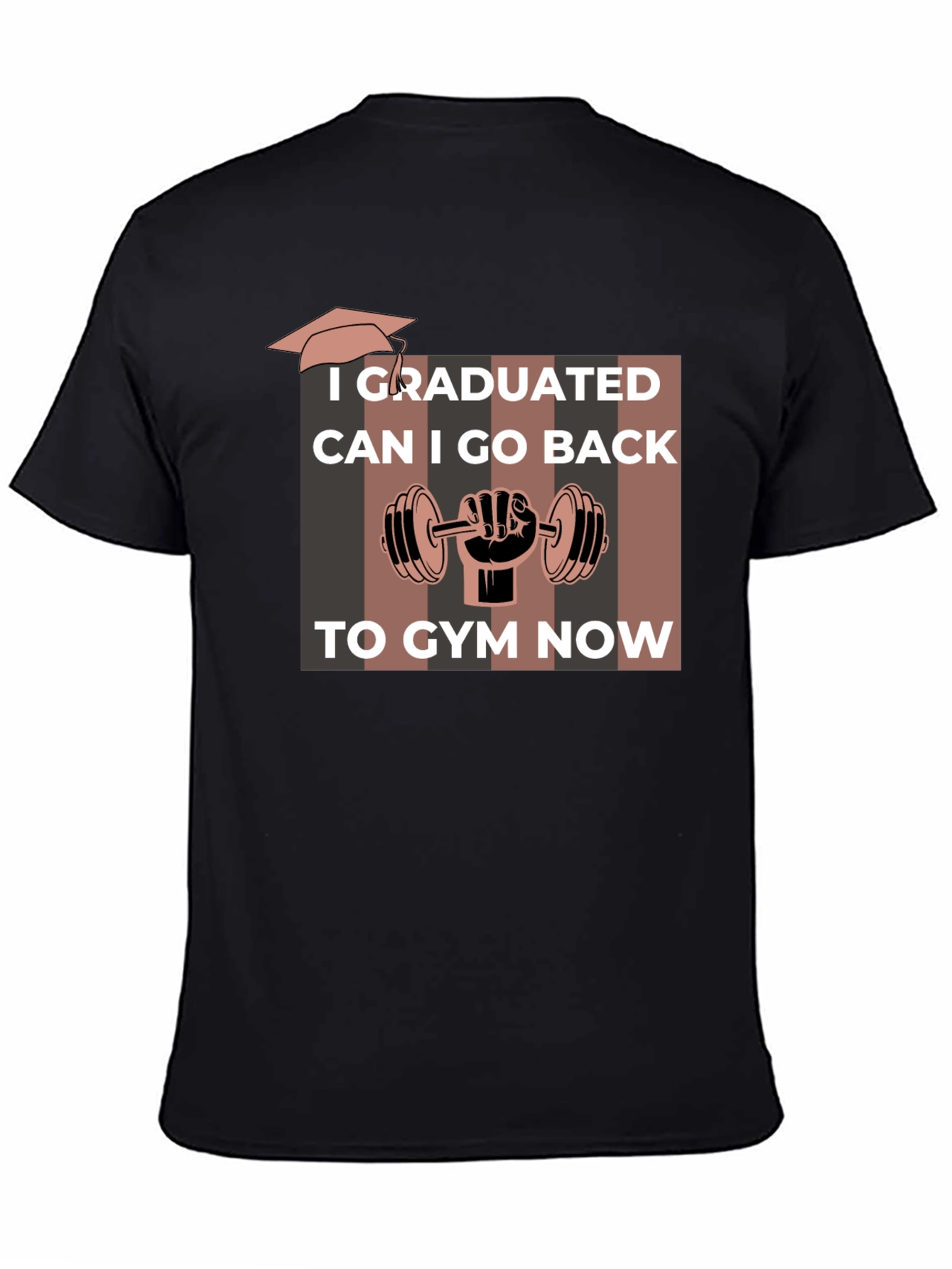 Graduation Gym T-Shirt - Funny Workout Tee