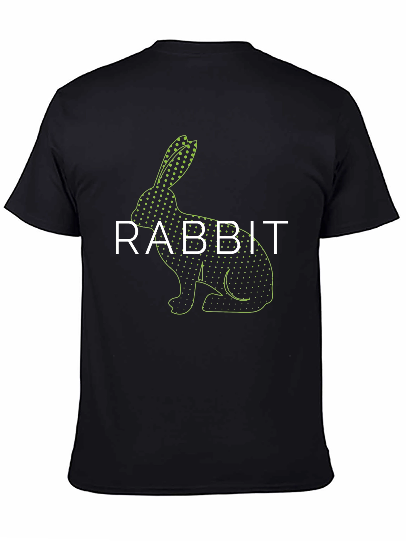 Rabbit Graphic Tee - Trendy Casual Style