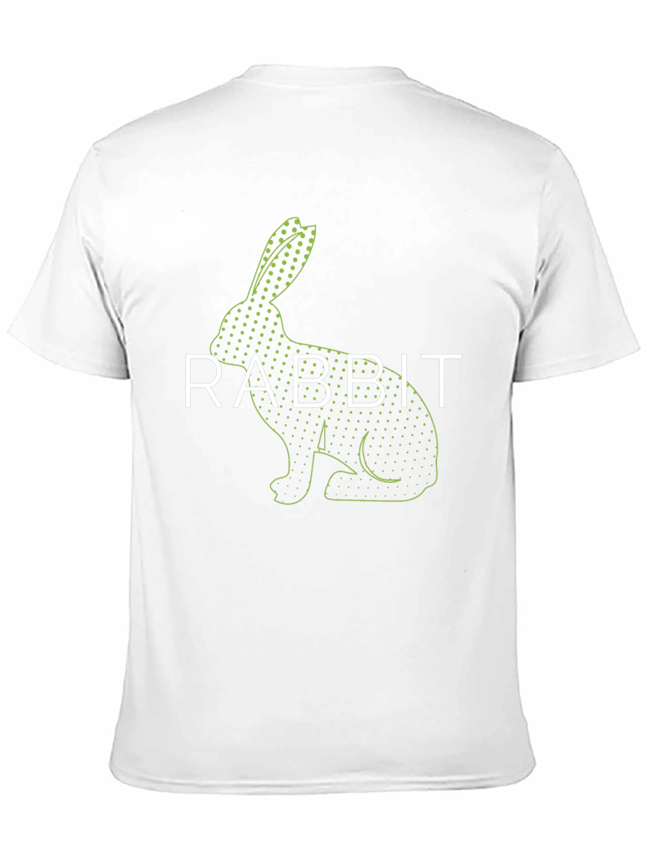 Rabbit Graphic Tee - Trendy Casual Style