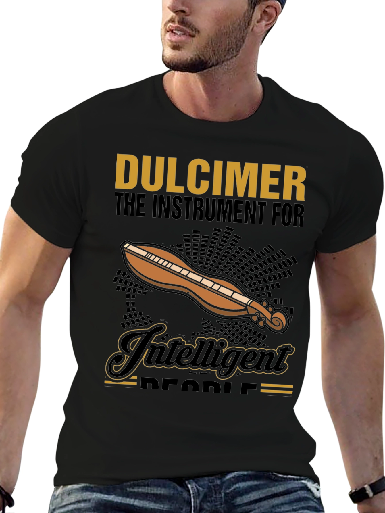 Dulcimer T-Shirt: The Instrument for Intelligent People