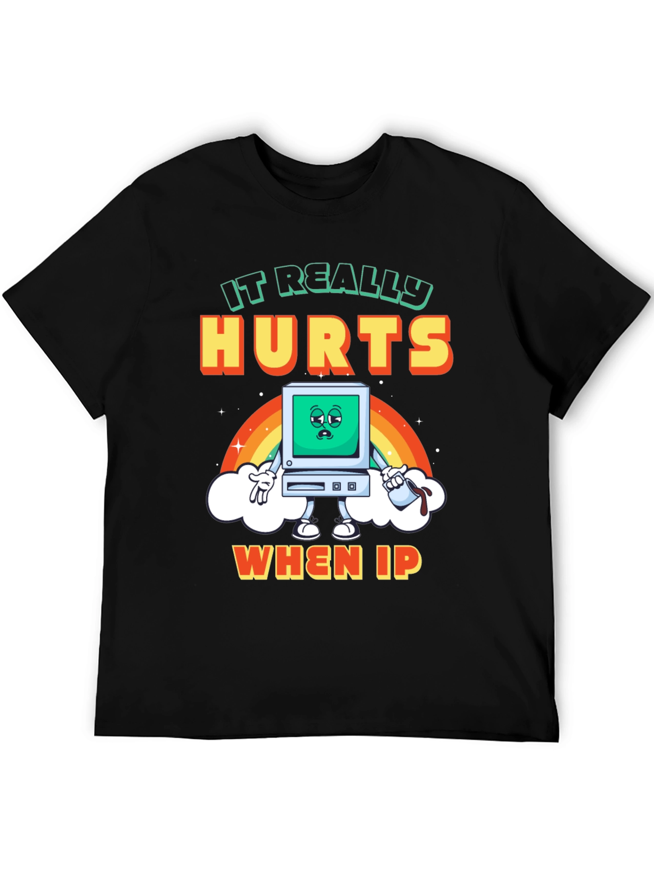 Funny Computer Hurts T-Shirt