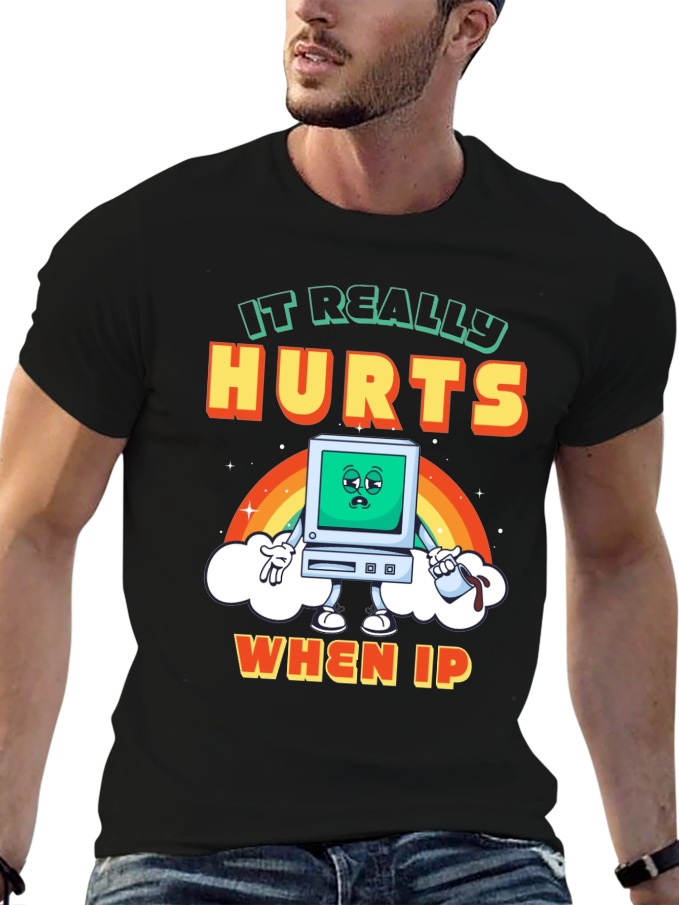 Funny Computer Hurts T-Shirt