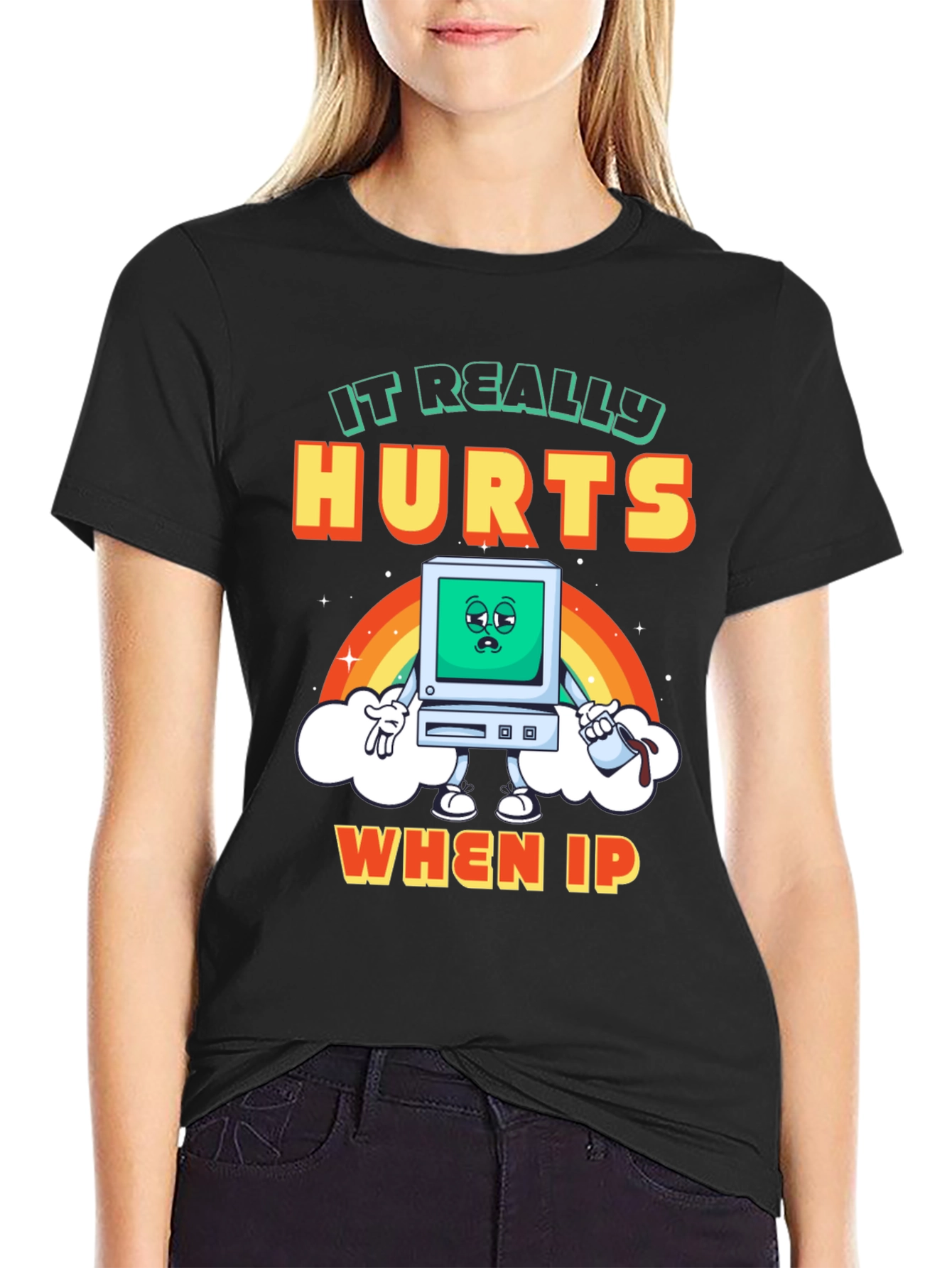 Funny Computer Hurts T-Shirt