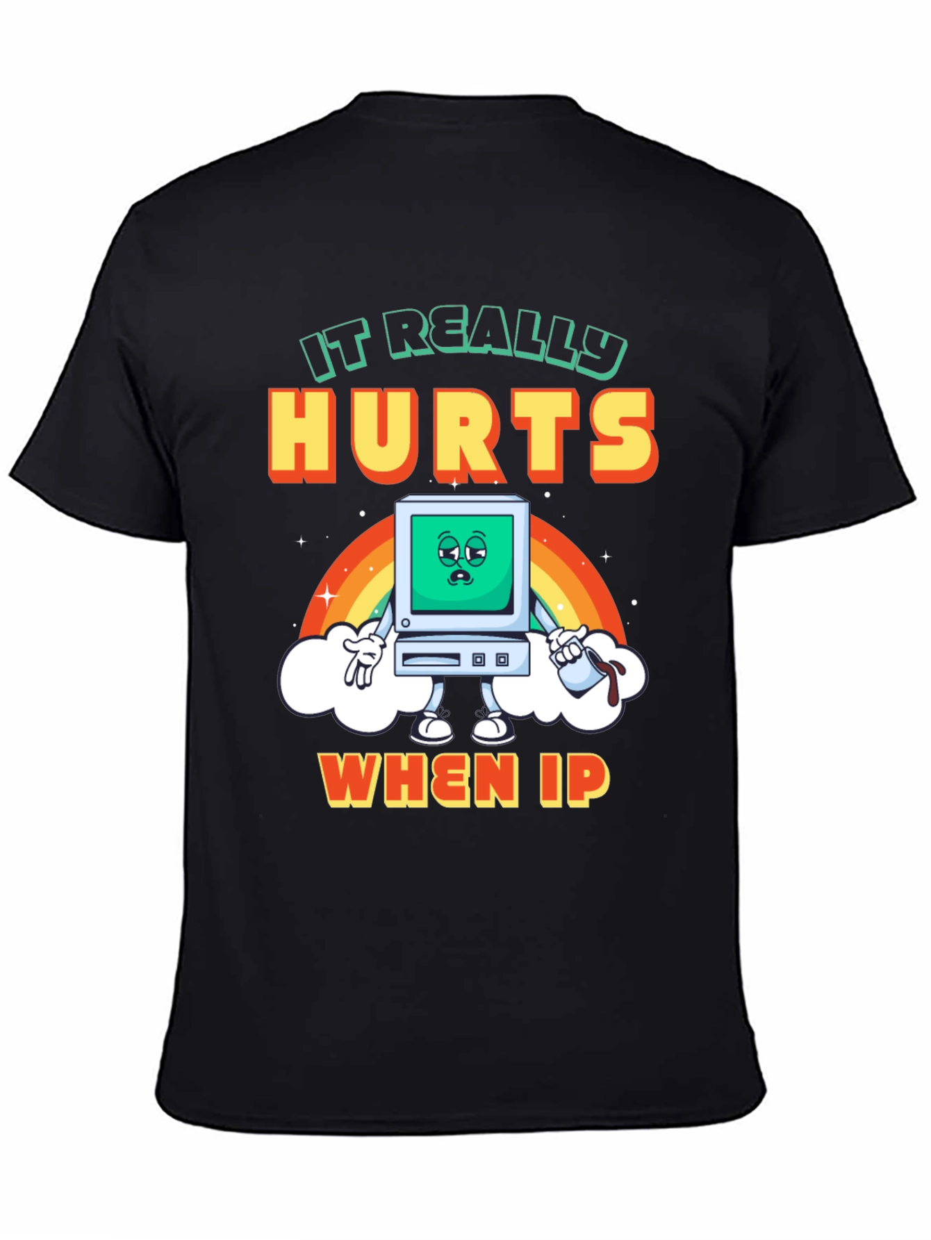 Funny Computer Hurts T-Shirt