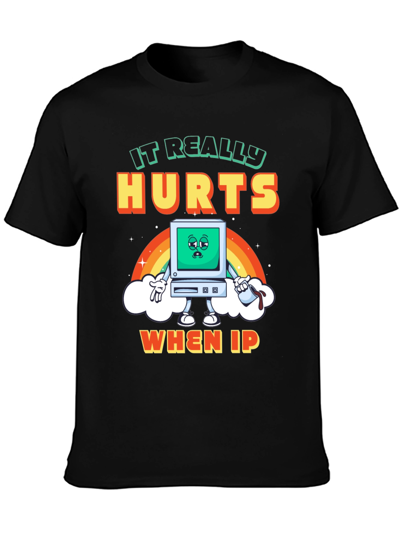 Funny Computer Hurts T-Shirt